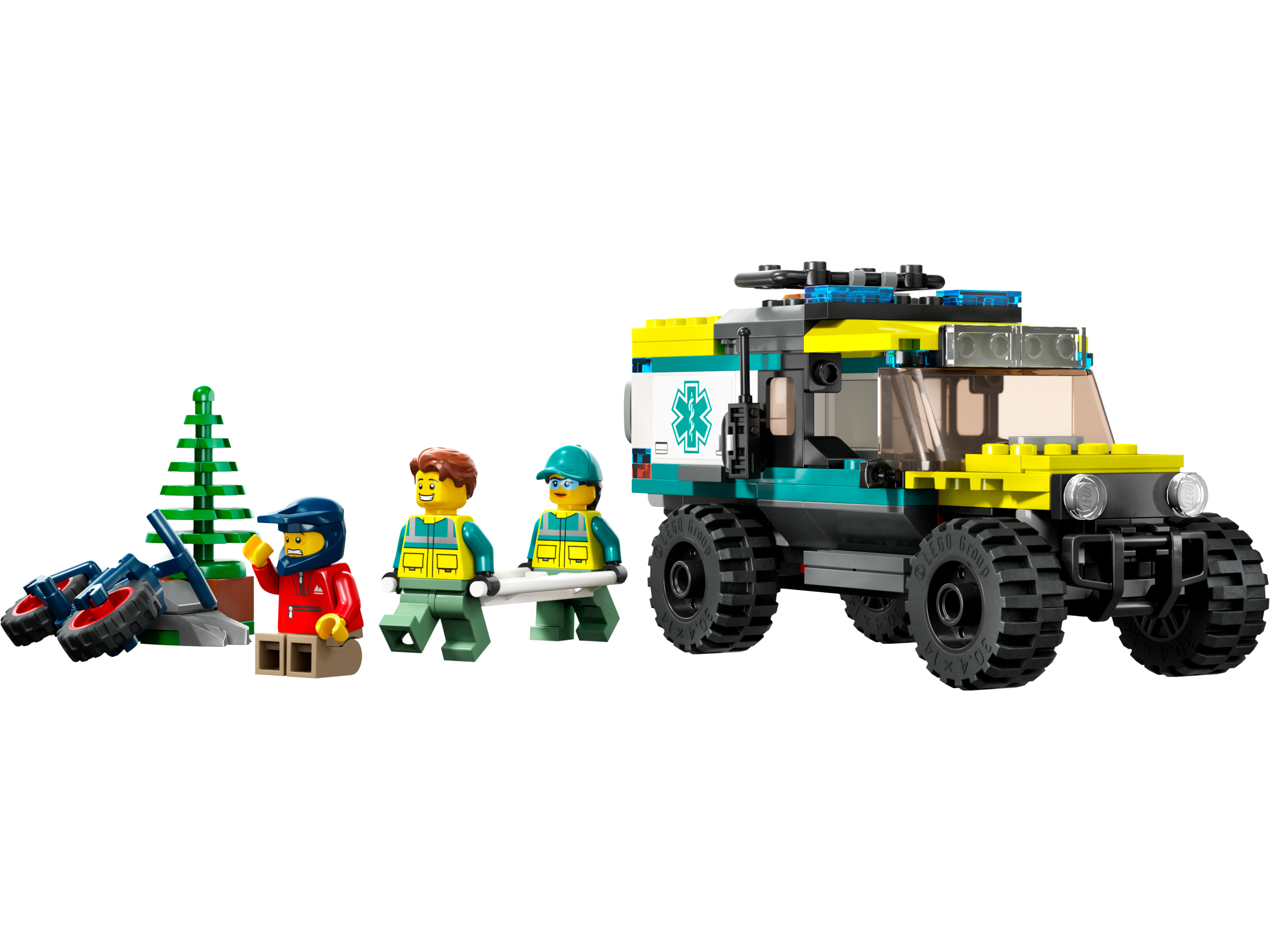 4x4 Off-Road Ambulance Rescue LEGO set (#40582-1)