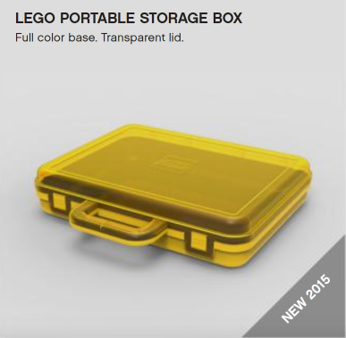 Portable Storage Box LEGO Storage set (#4061-2, 2015)