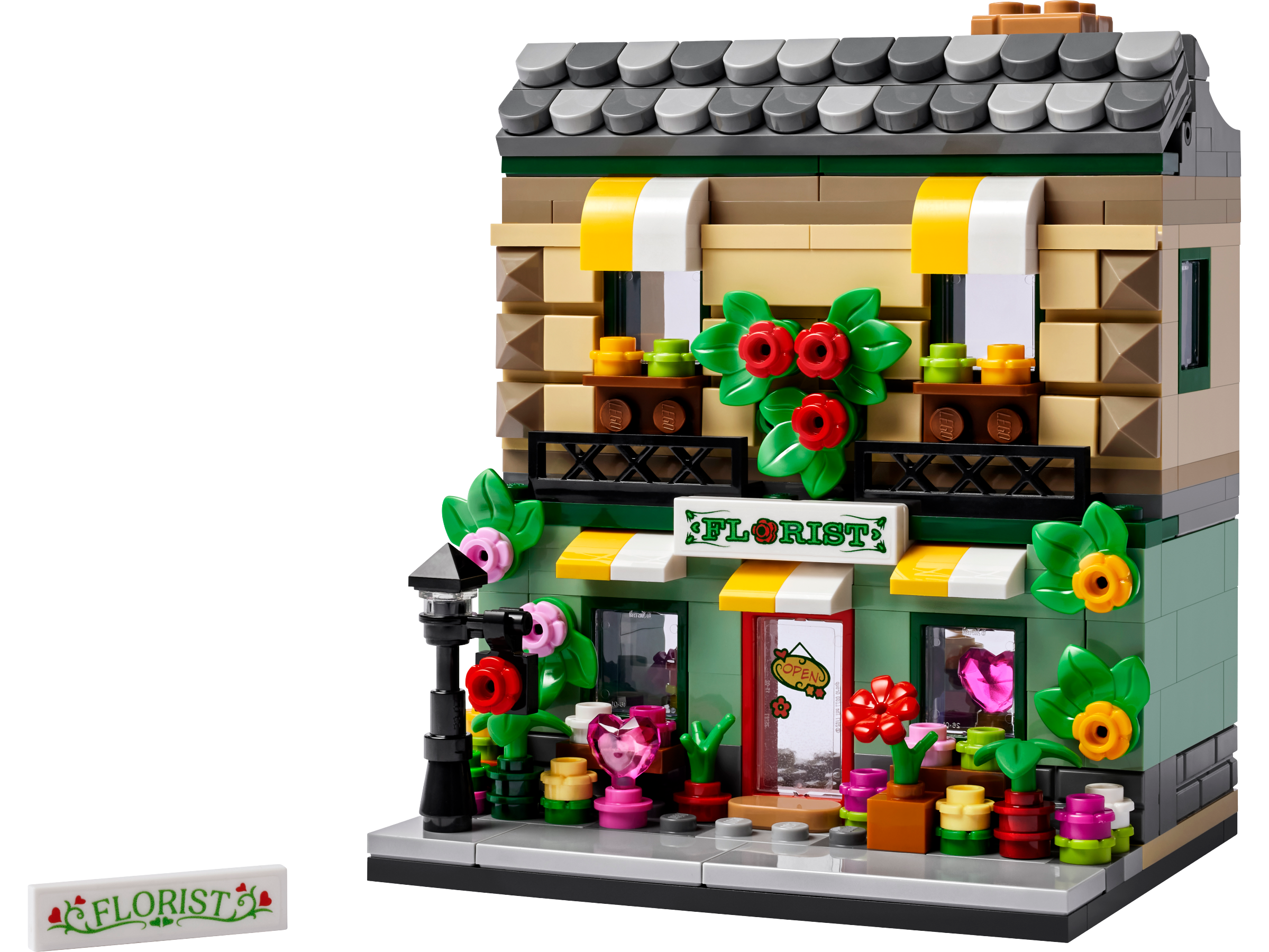Flower Store LEGO set (#40680-1)