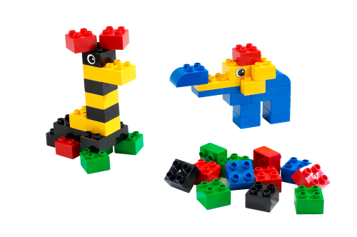 Brick Bucket, Small (Explore) LEGO Basic Set set (#4080-1, 2002)
