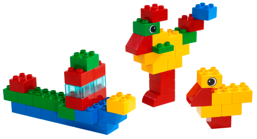 Brick Bucket, Small (Explore) LEGO Basic Set set (#4082-1, 2002)