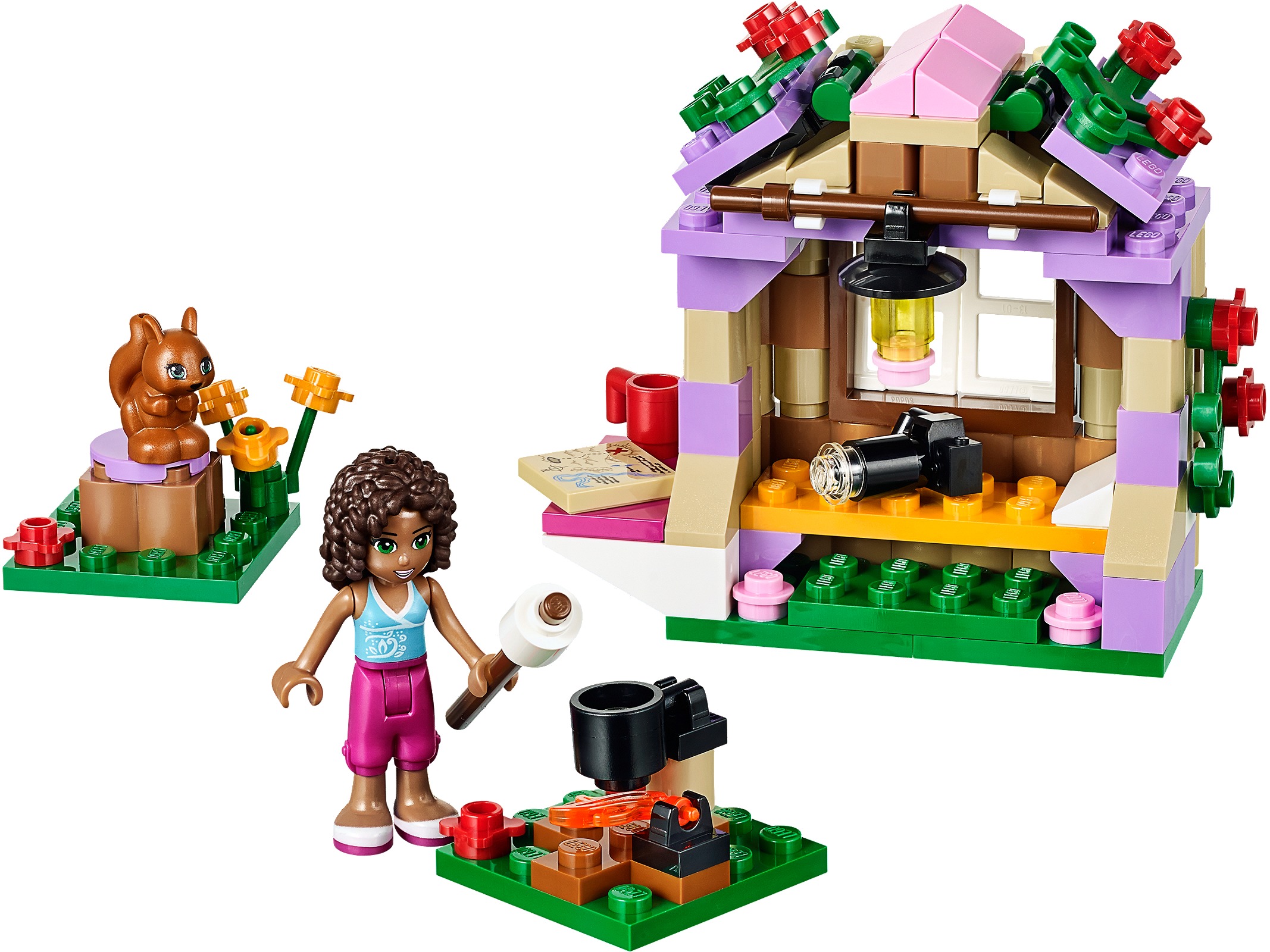 Andrea's Mountain Hut LEGO Friends set (#41031-1, 2014)