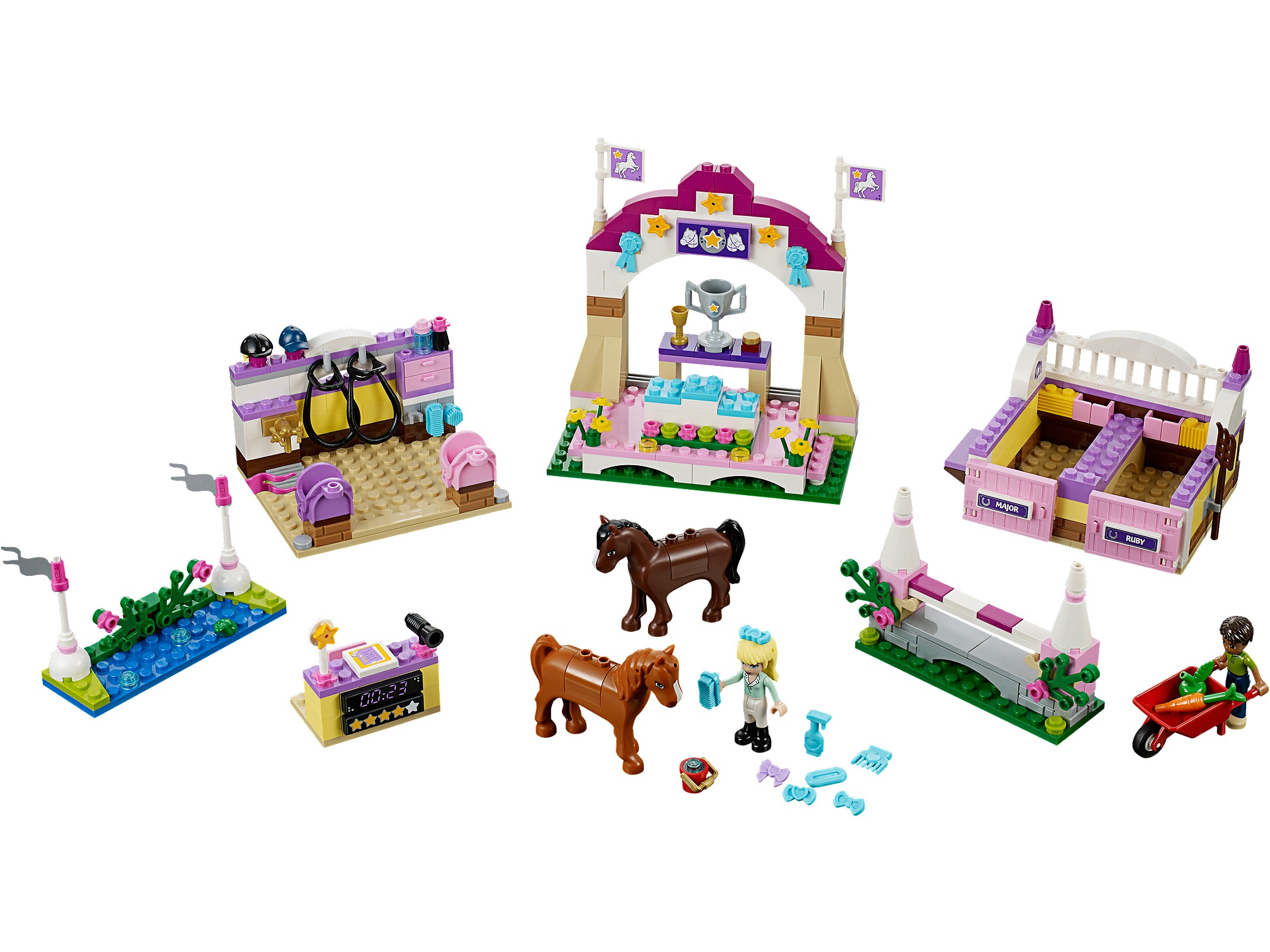 Heartlake Horse Show LEGO Friends set (#41057-1, 2014)