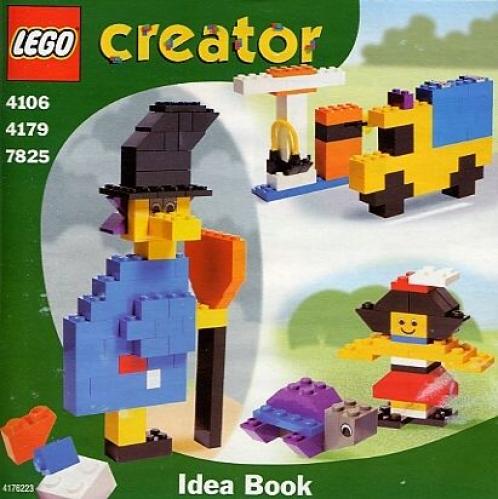 Large Red Bucket LEGO set (#4106-1, 2002)