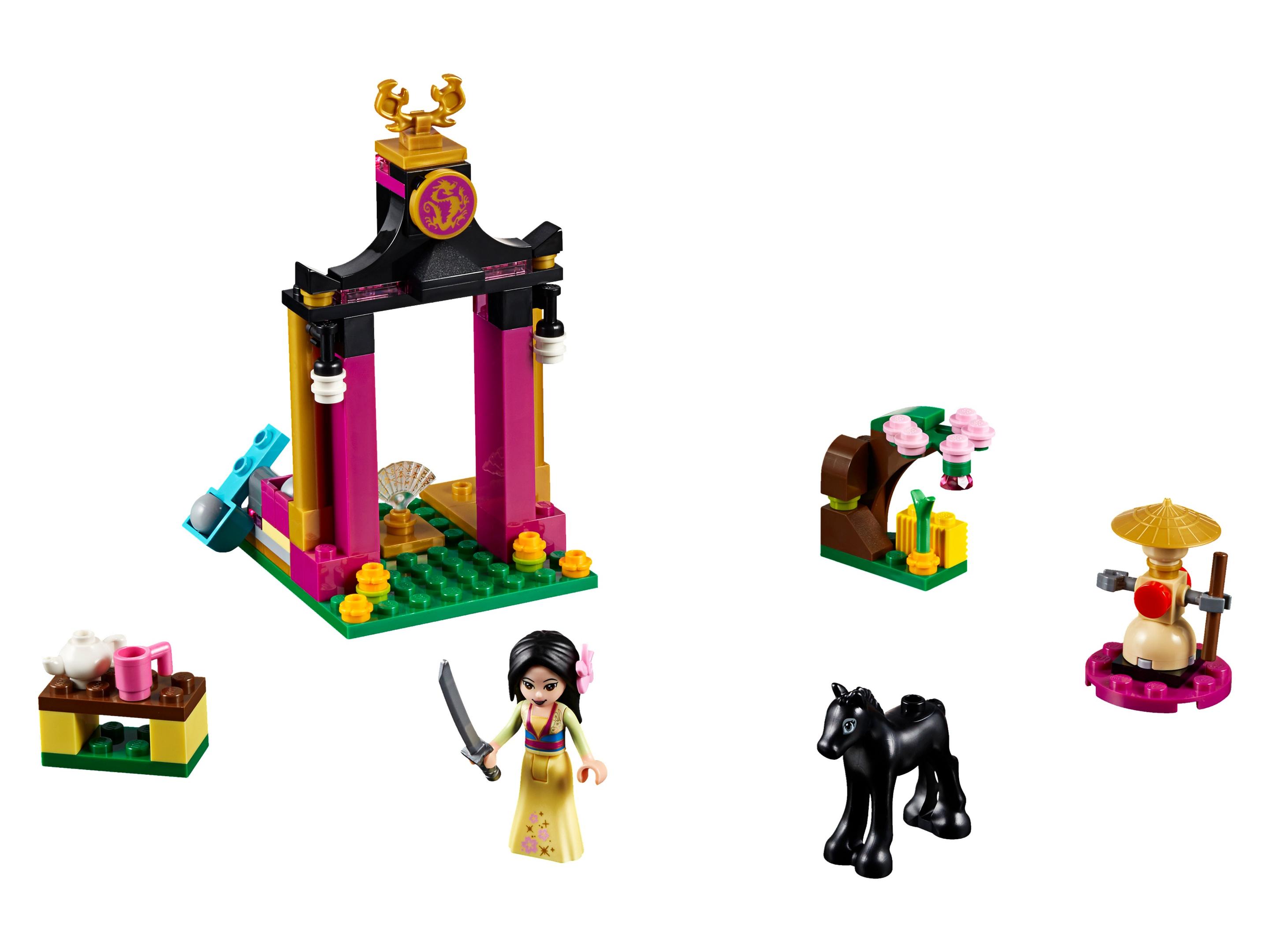 Mulan's Training Day LEGO Disney Princess set (#41151-1, 2018)