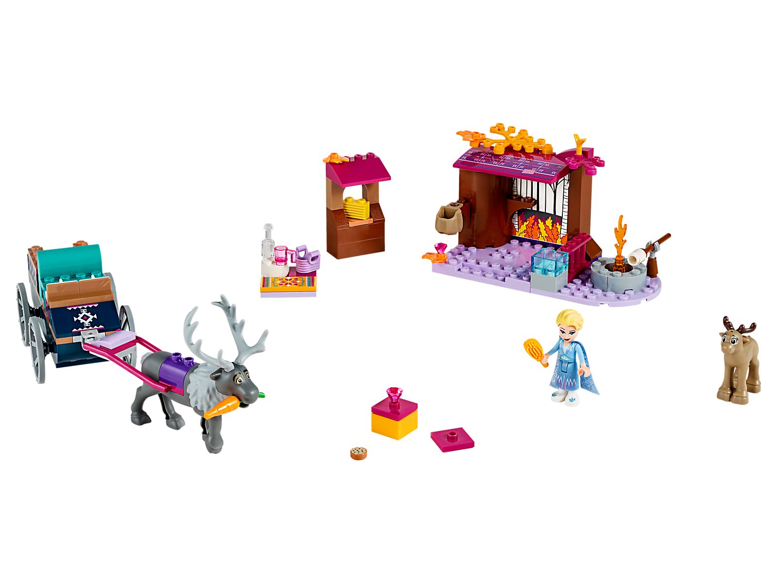 Elsa's Wagon Adventure LEGO set (#41166-1)