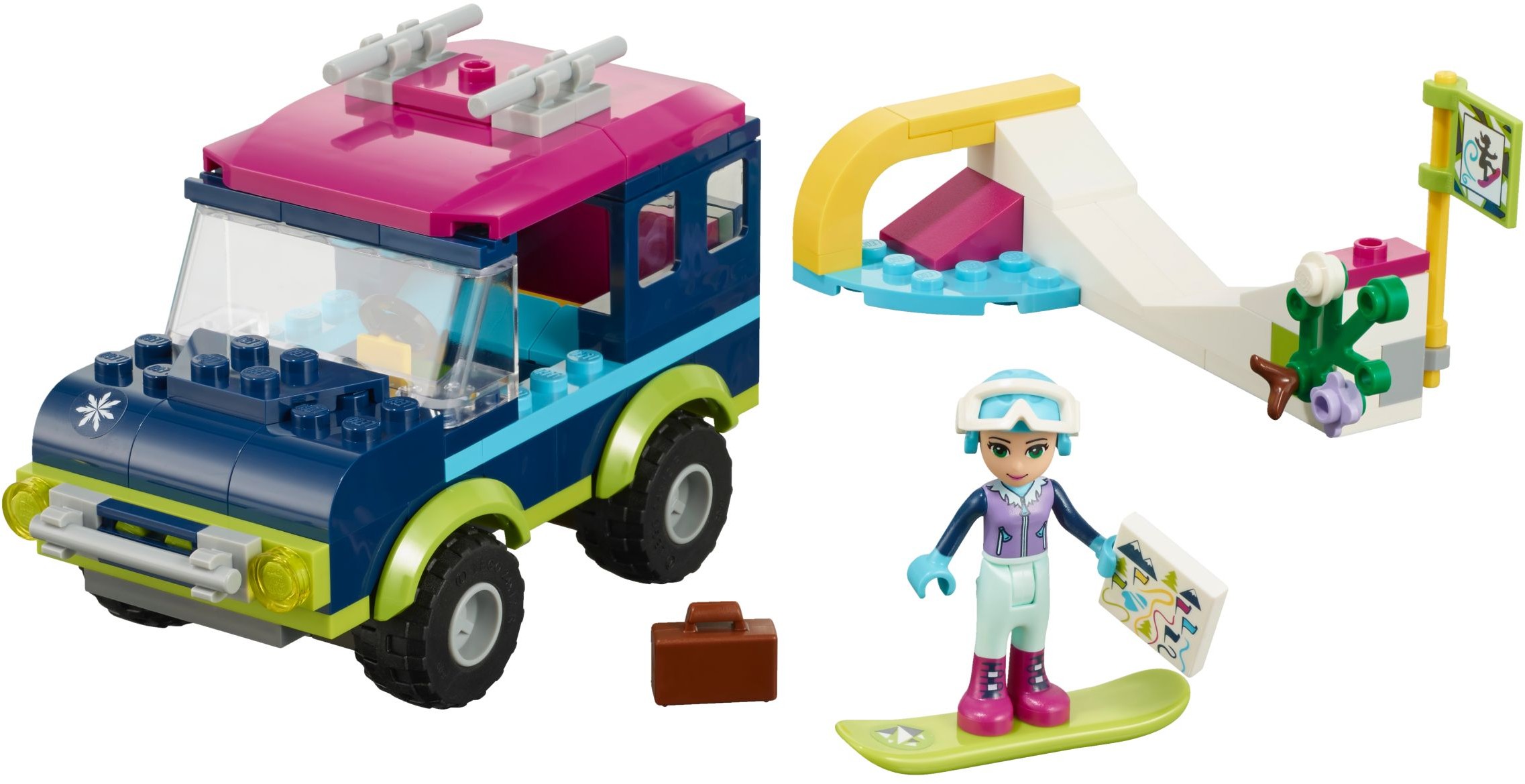 Snow Resort Off-Roader LEGO Friends set (#41321-1, 2017)