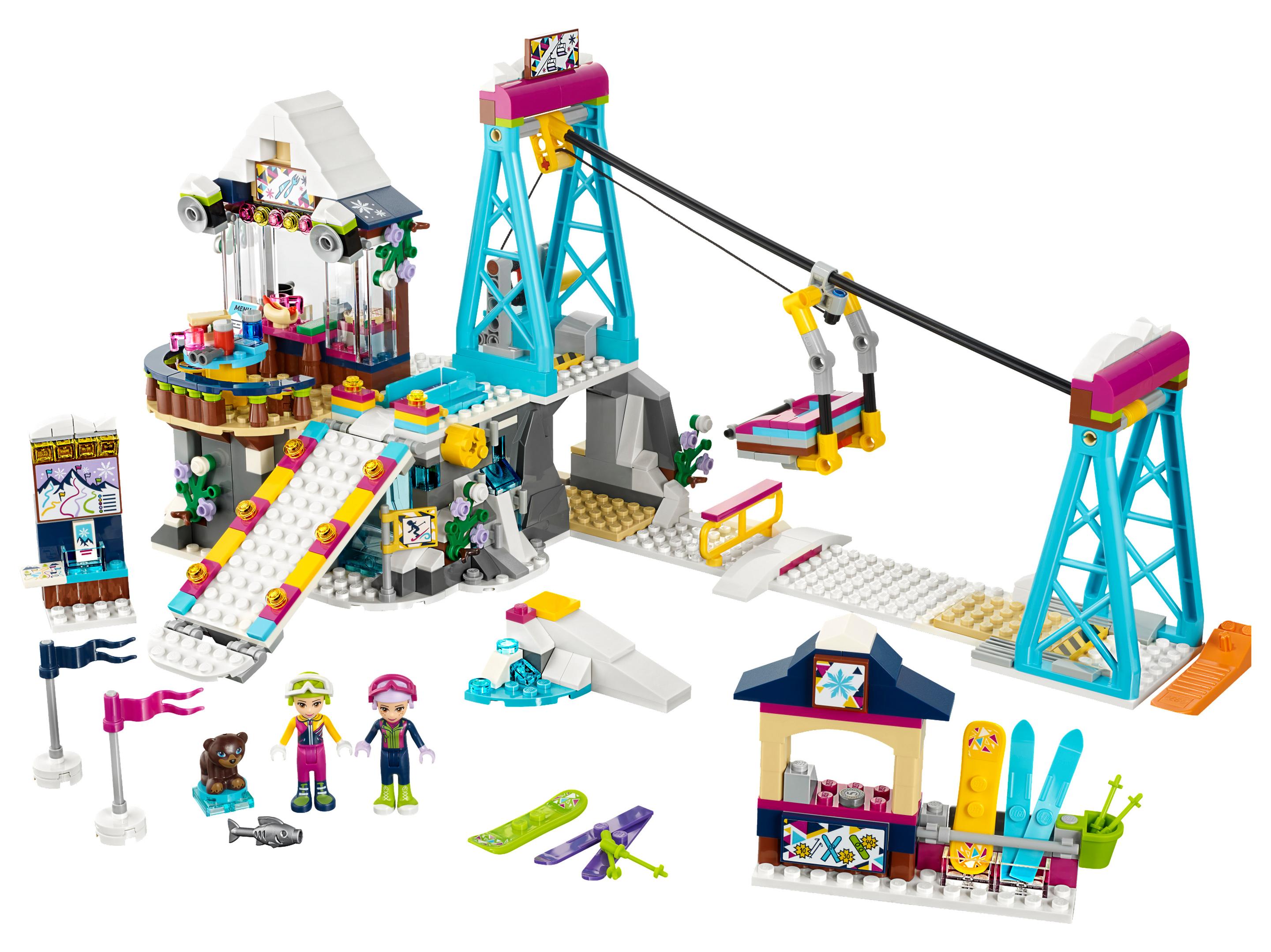 Snow Resort Ski Lift LEGO Friends set (#41324-1, 2017)