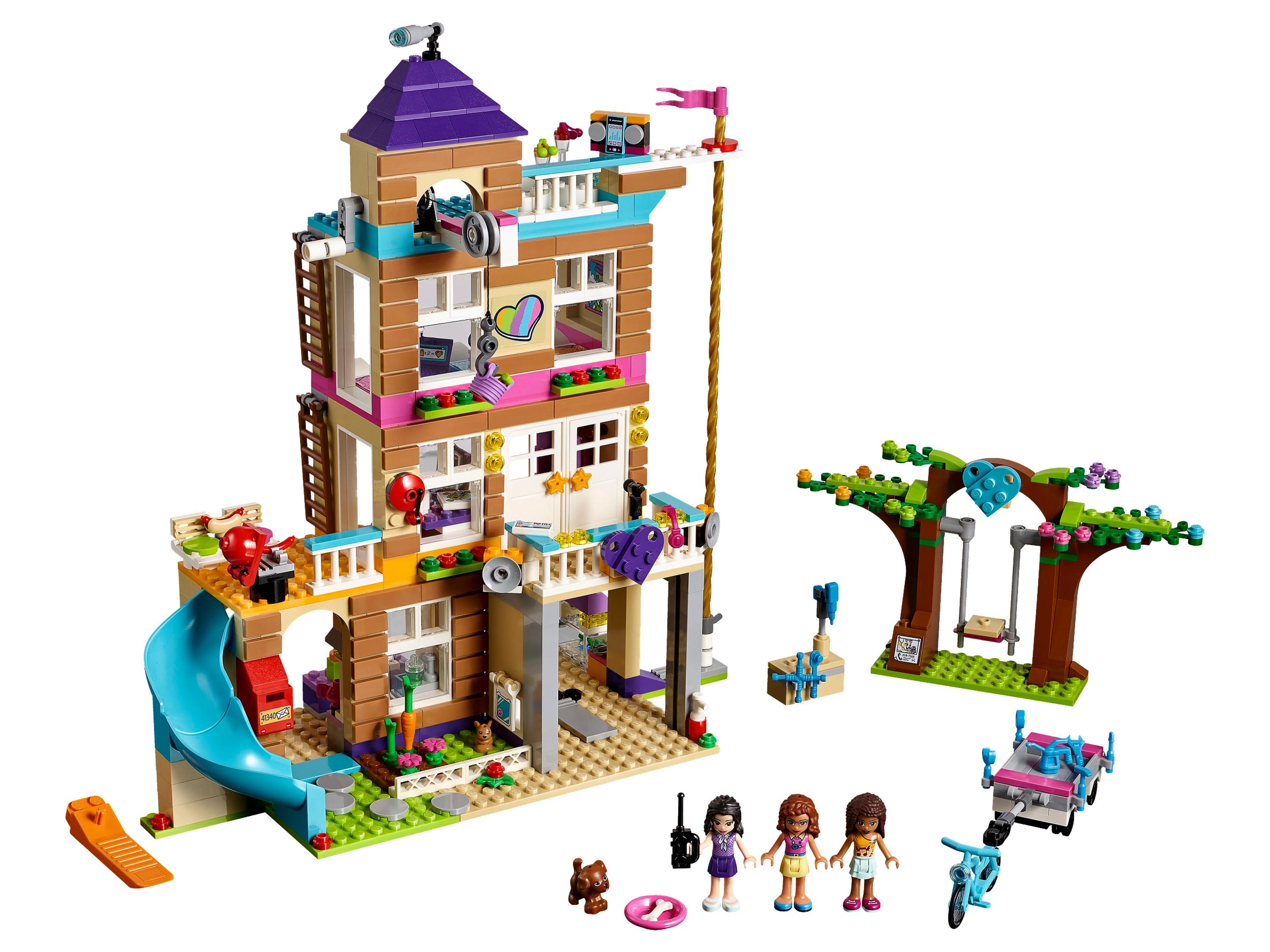 Friendship House LEGO Friends set (#41340-1, 2018)