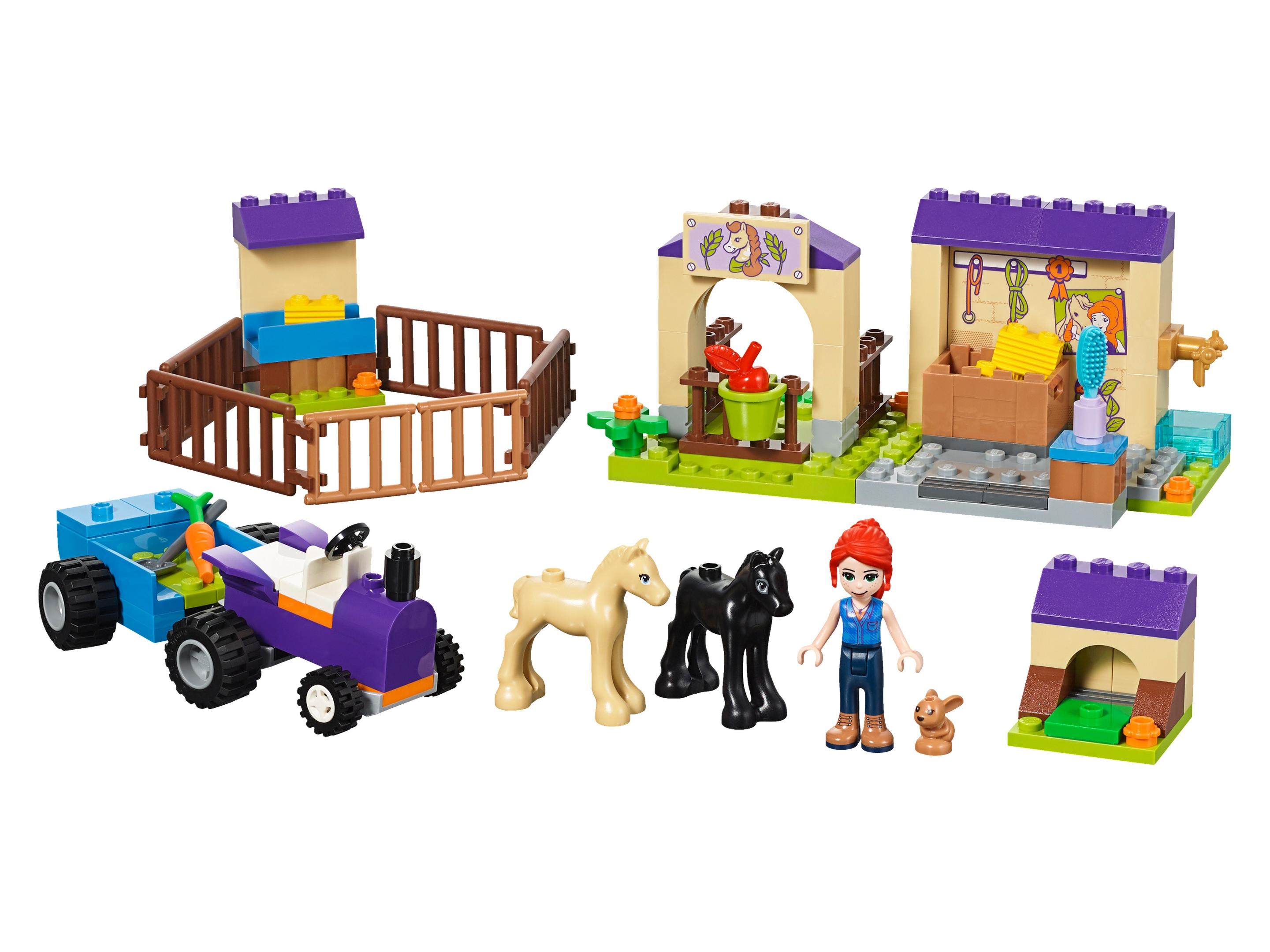 Mia's Foal Stable LEGO Friends set (#41361-1, 2019)