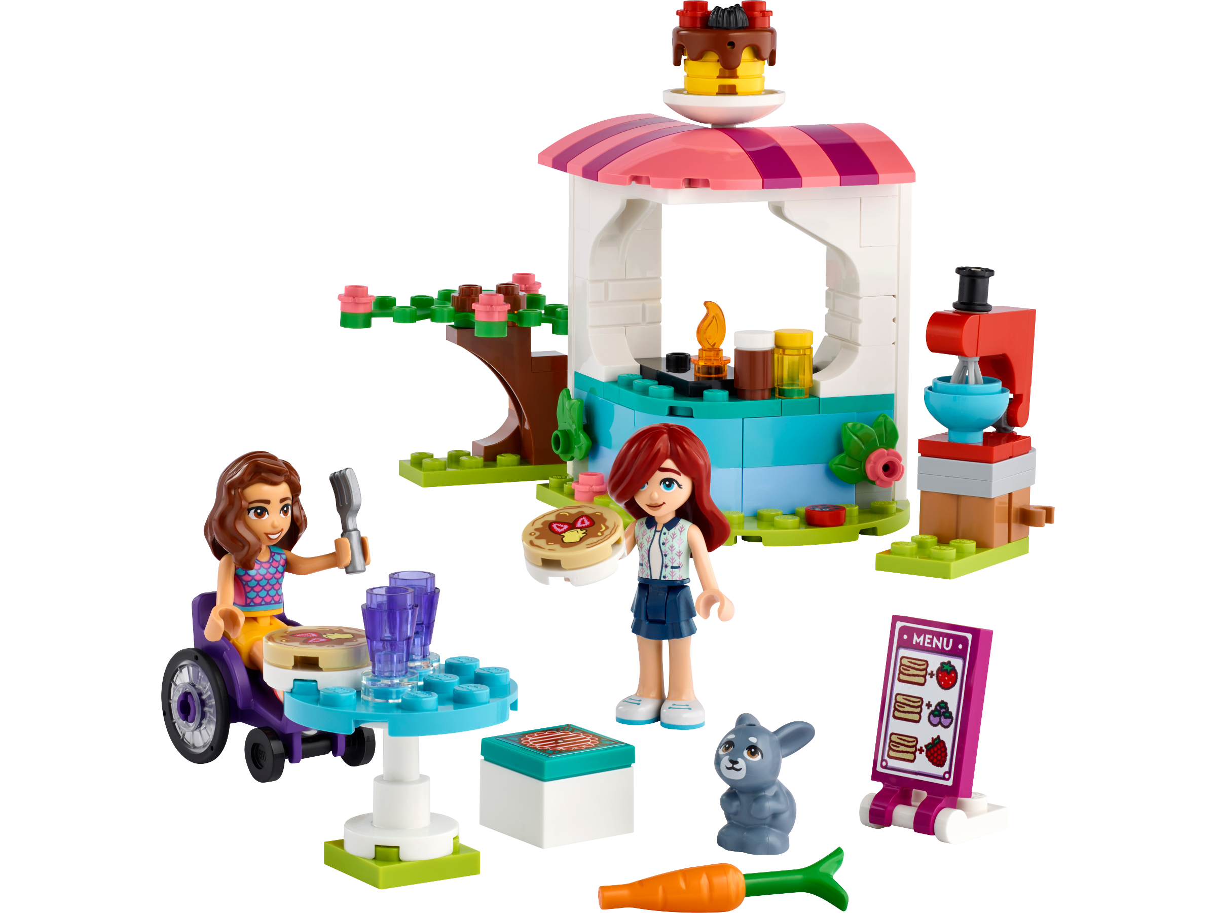 Pancake Shop LEGO Friends set (#41753-1, 2023)