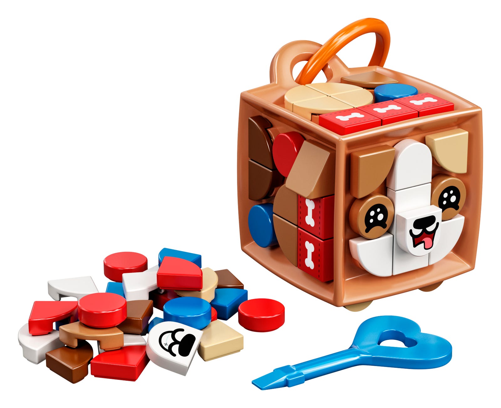 Bag Tag Dog LEGO DOTS set (#41927-1, 2021)