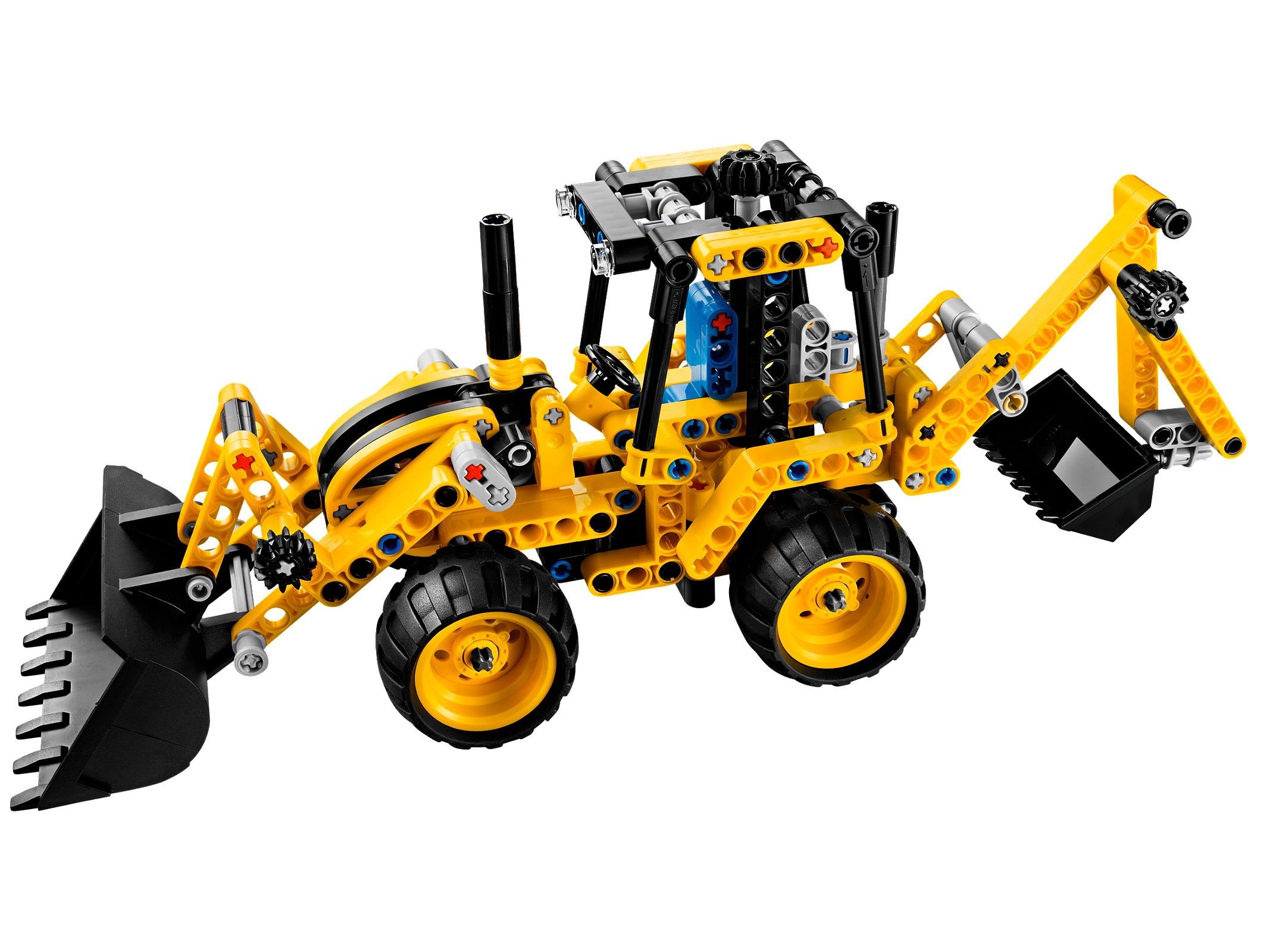 Mini Backhoe Loader LEGO Technic set (#42004-1, 2013)
