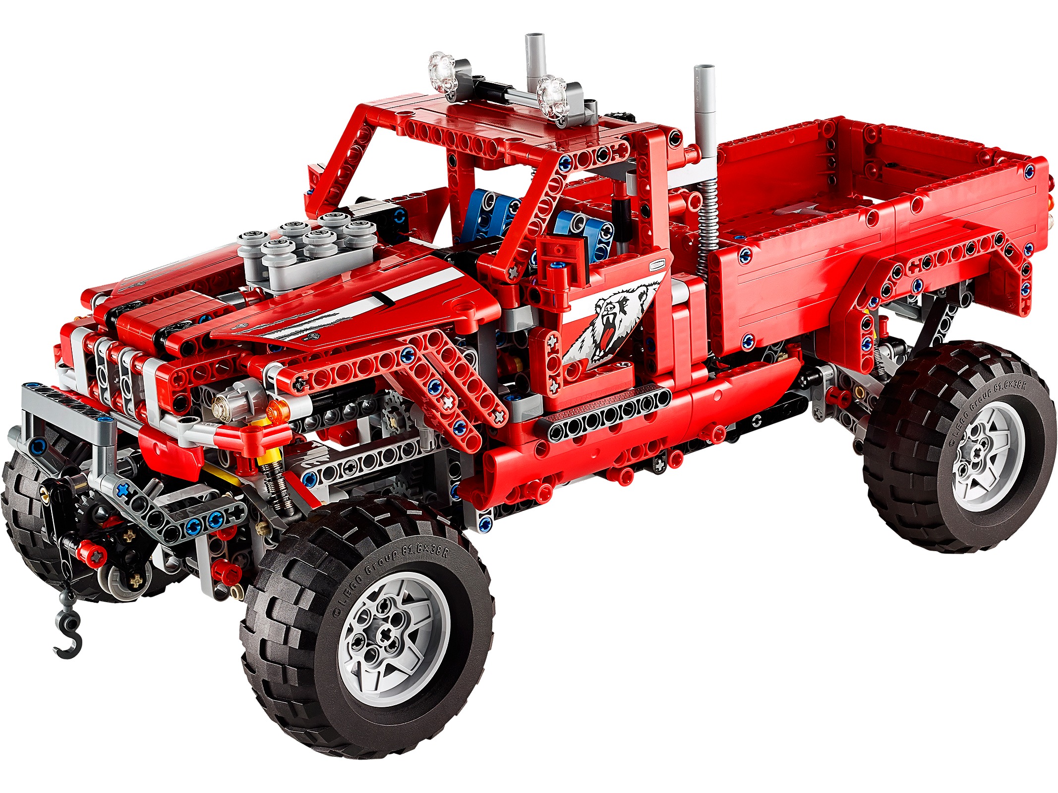 Customized Pick up Truck LEGO Technic set (#42029-1, 2014)