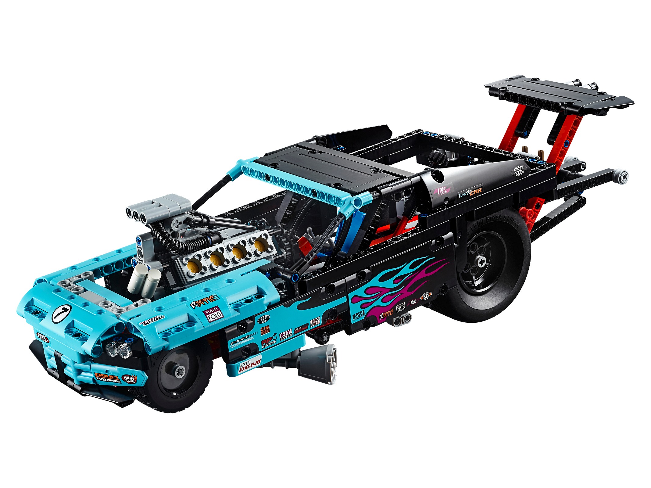 Drag Racer LEGO set (#42050-1, 2016)