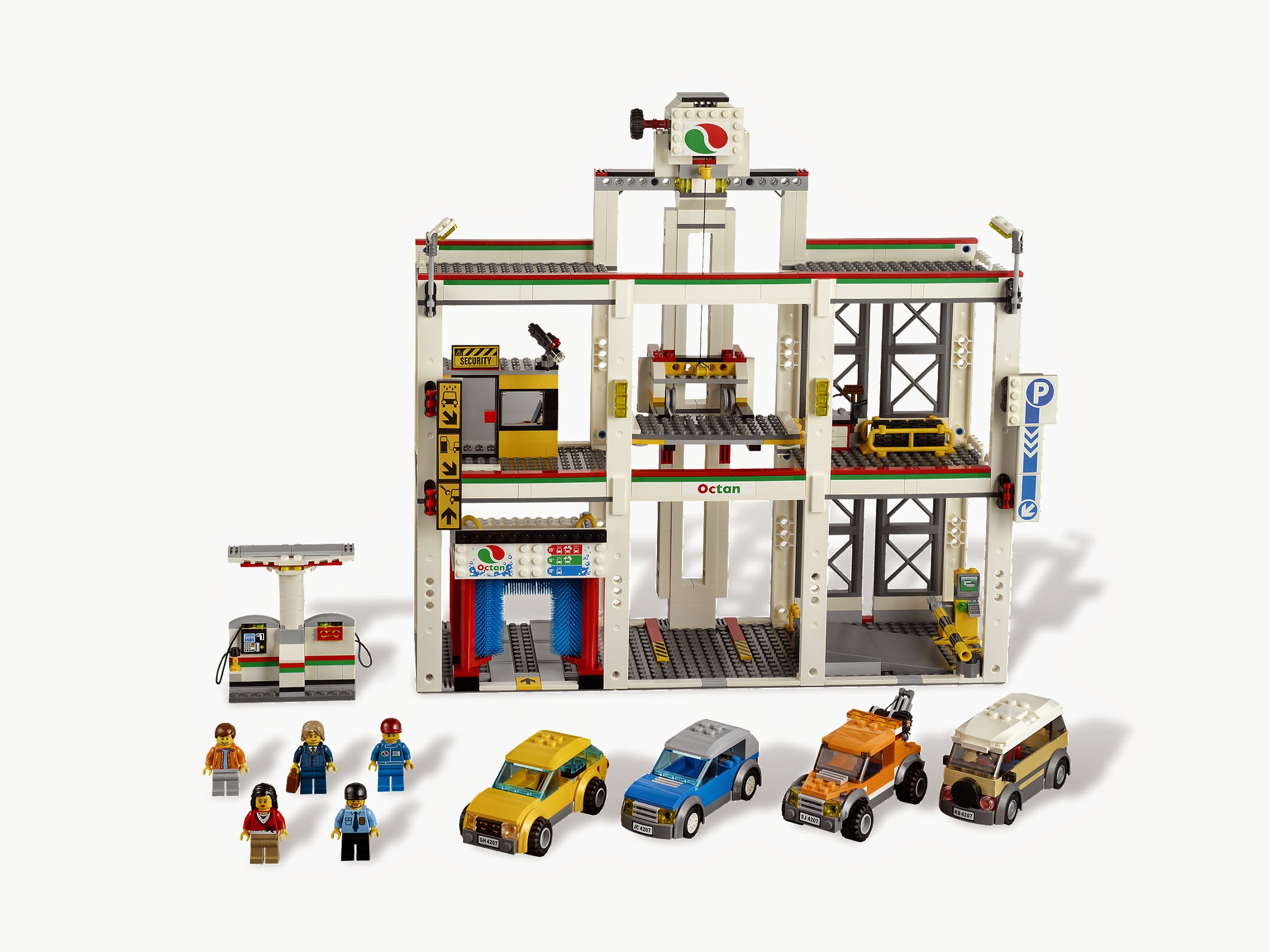 City Garage LEGO set (#4207-1, 2012)
