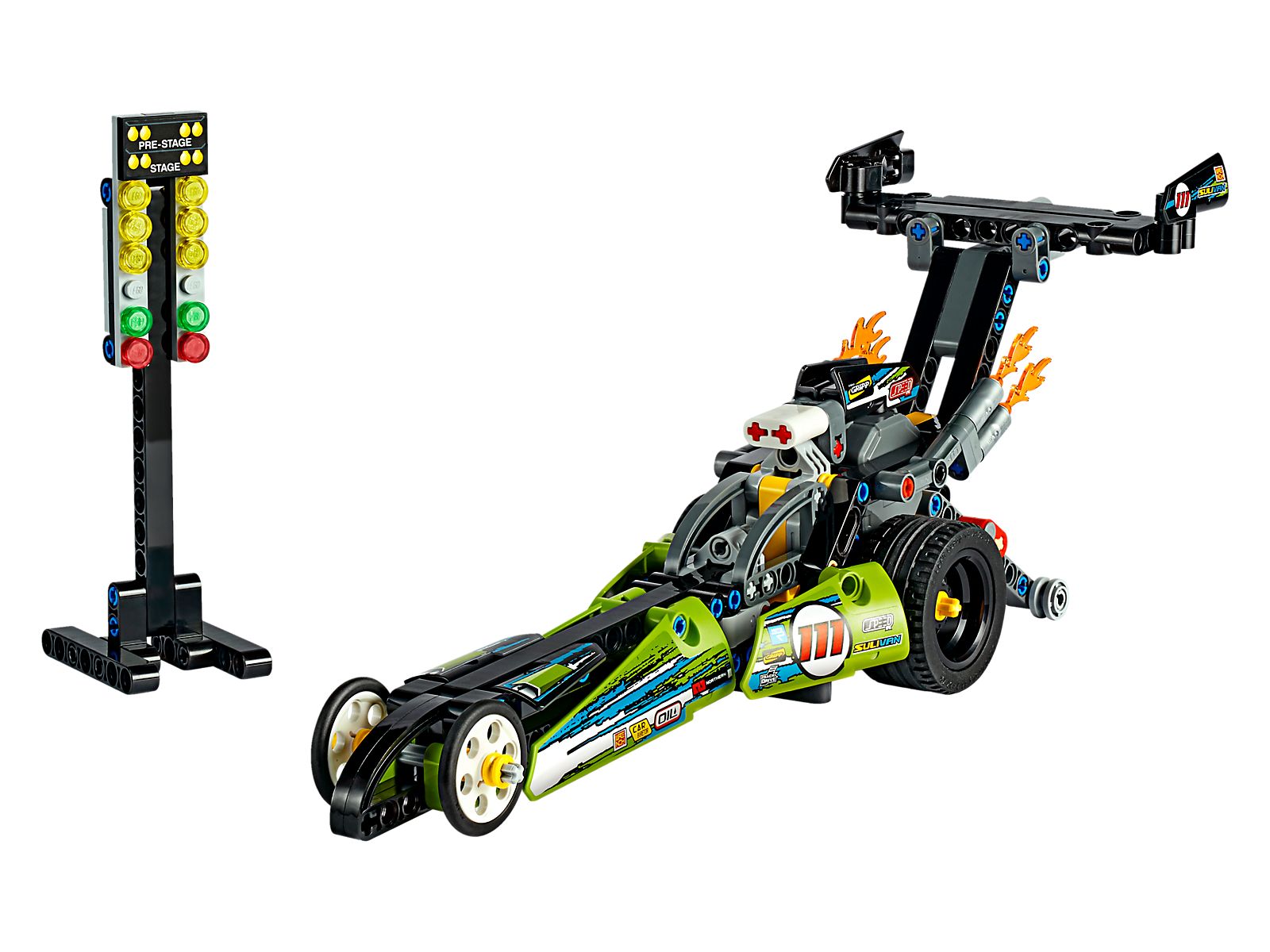 Dragster LEGO Technic set (#42103-1, 2020)