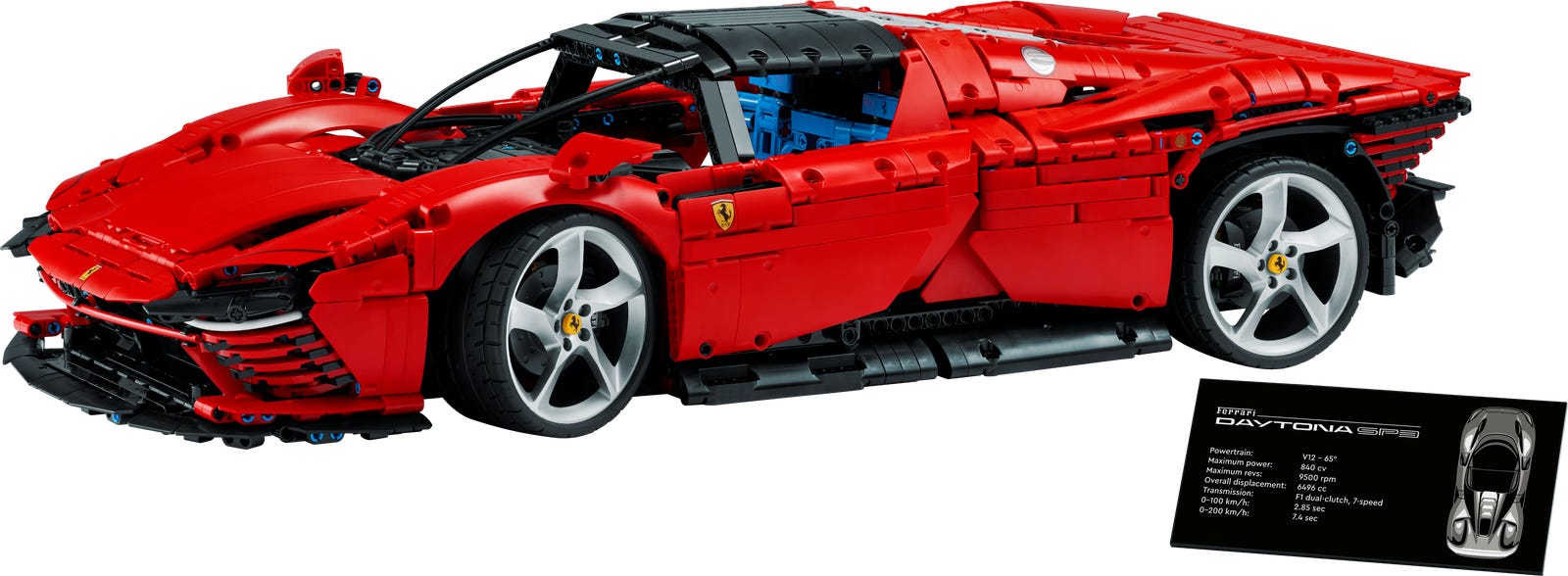 Ferrari Daytona SP3 LEGO set (#42143-1)