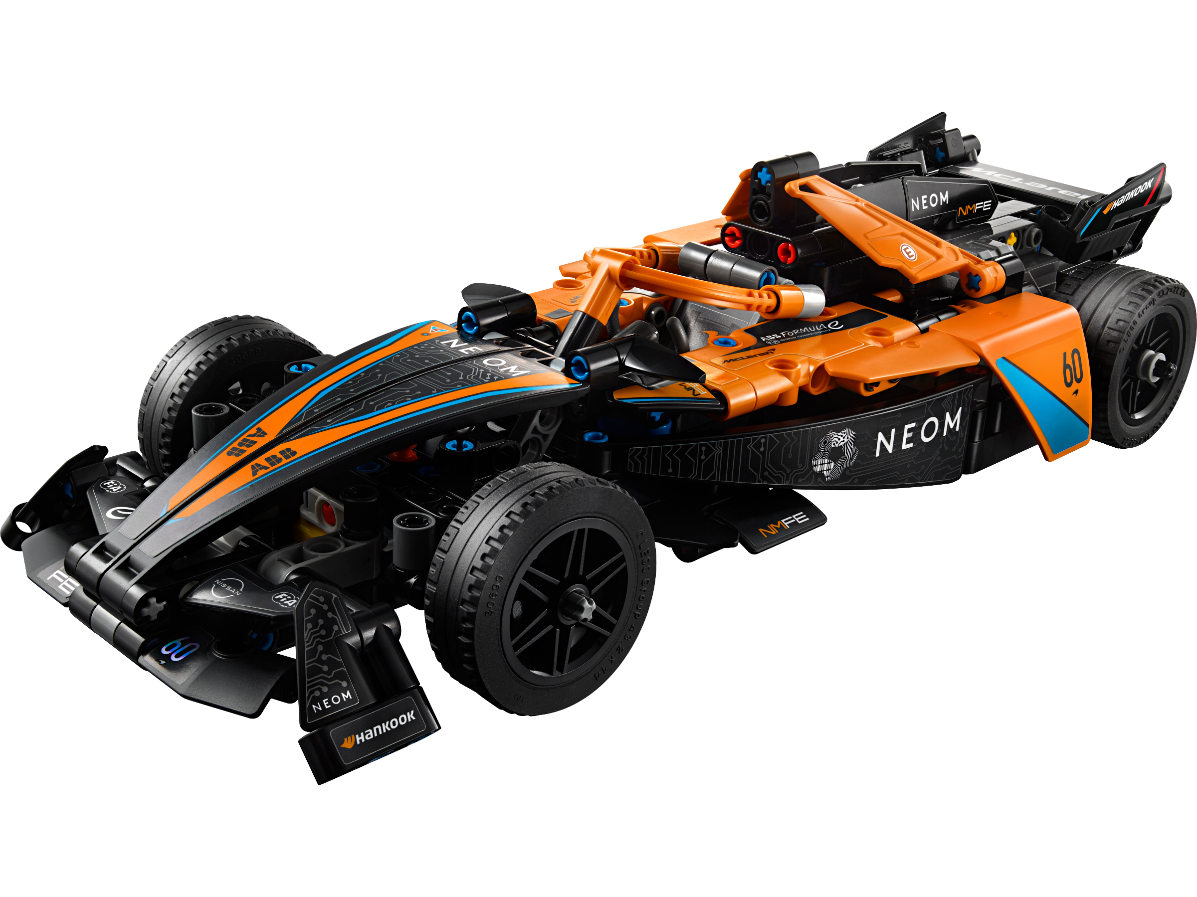 NEOM McLaren Formula E Race Car LEGO Technic set (#42169-1, 2024)