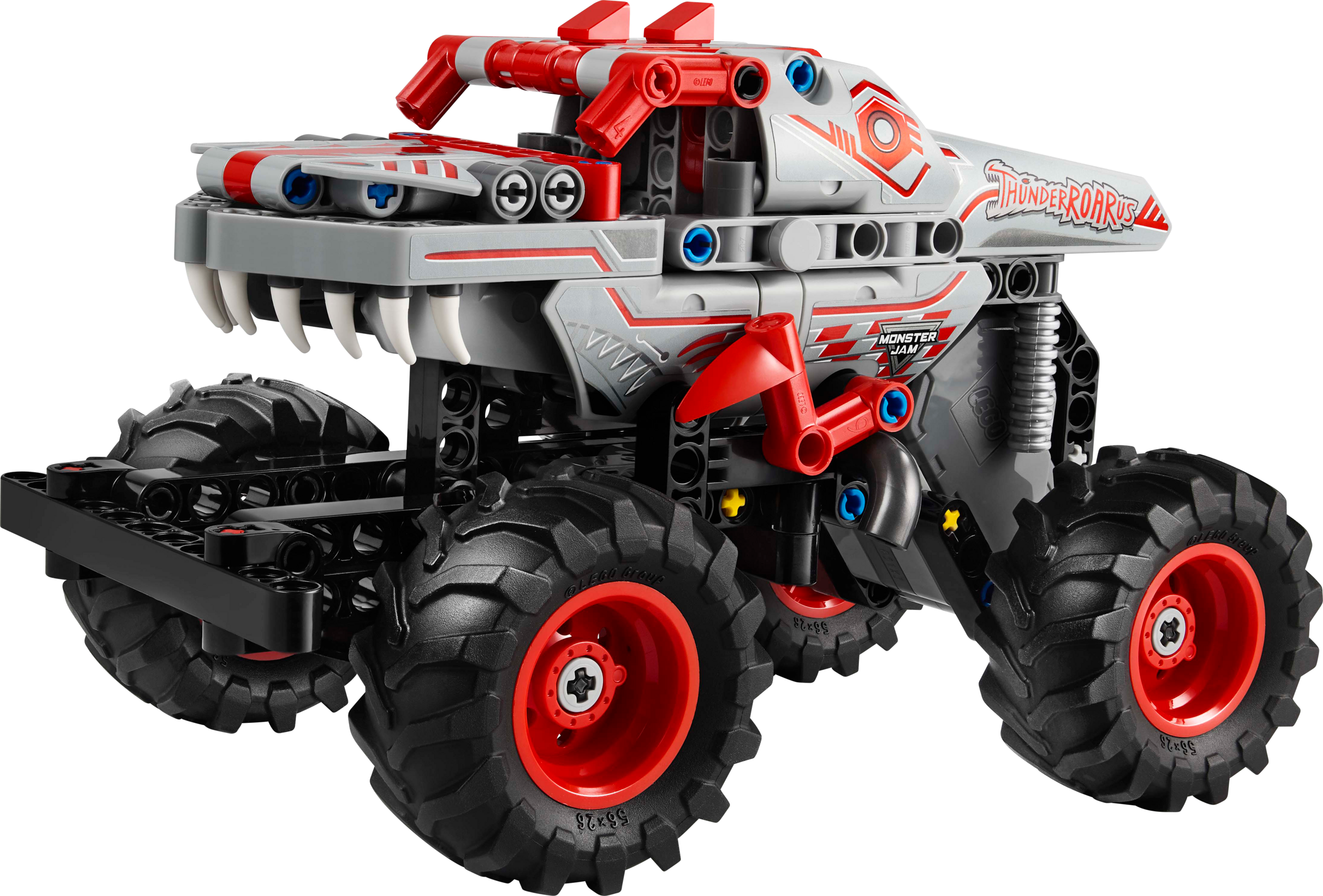 Monster Jam ThunderROARus Pull-Back LEGO Technic set (#42200-1, 2025)