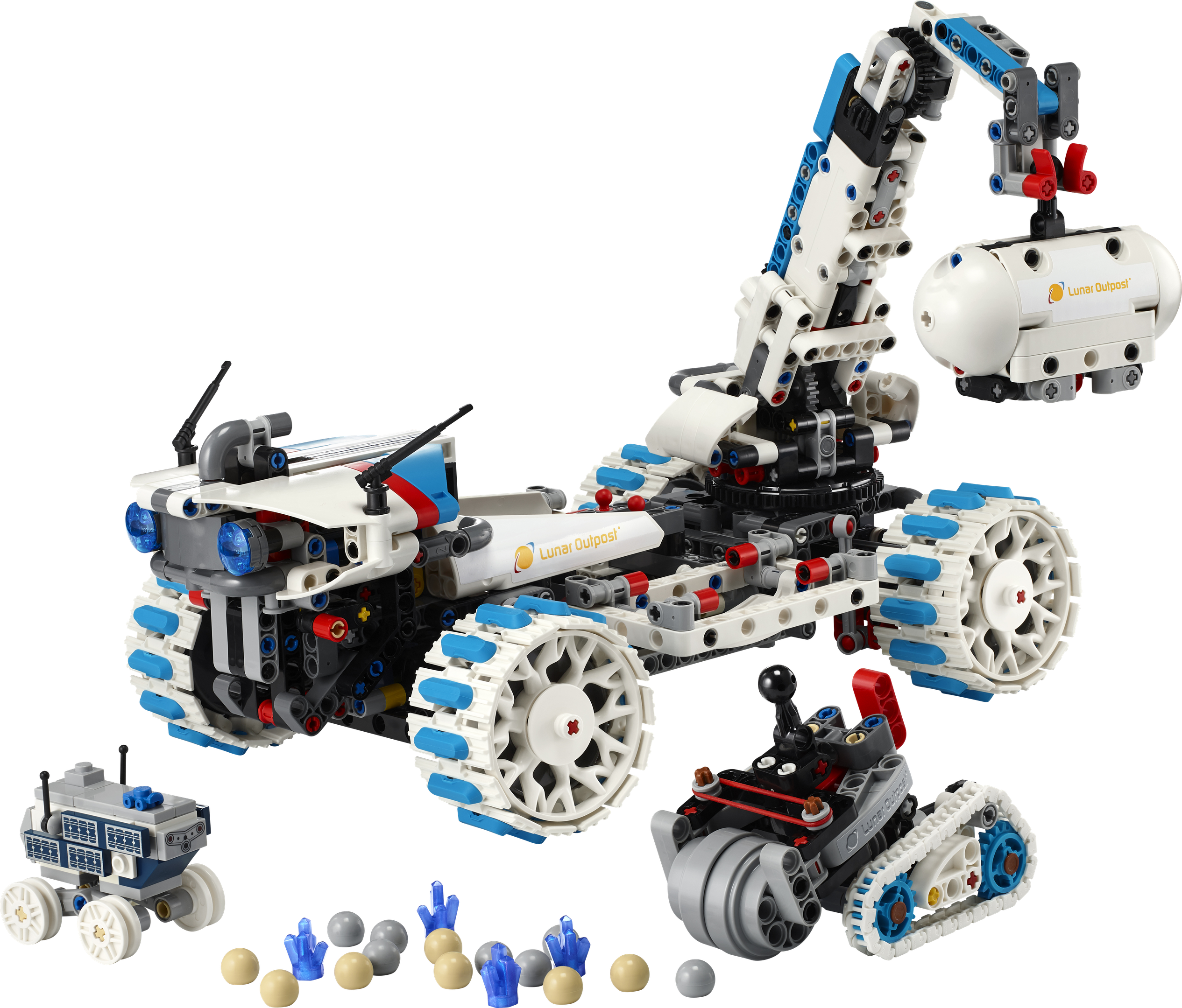 Lunar Outpost Moon Rover Space Vehicle LEGO Technic set (#42211-1, 2025)