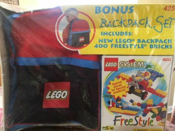 Bonus Backpack Set LEGO Freestyle set (#4255-1, 1998)