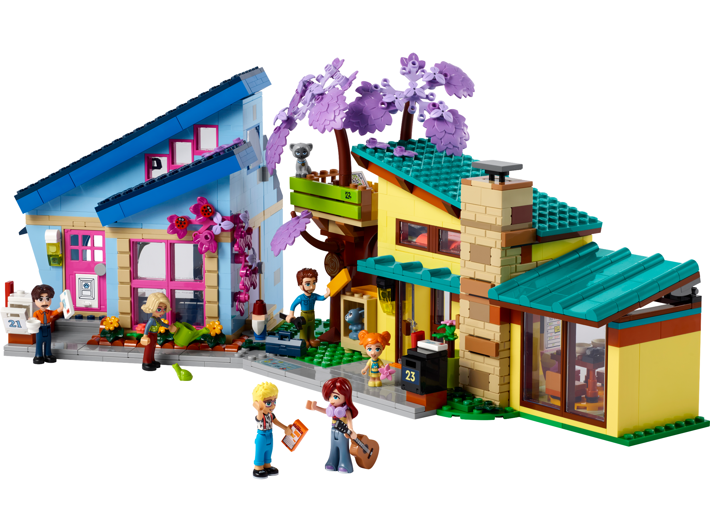 Olly's and Paisley's Family Homes LEGO set (#42620-1)