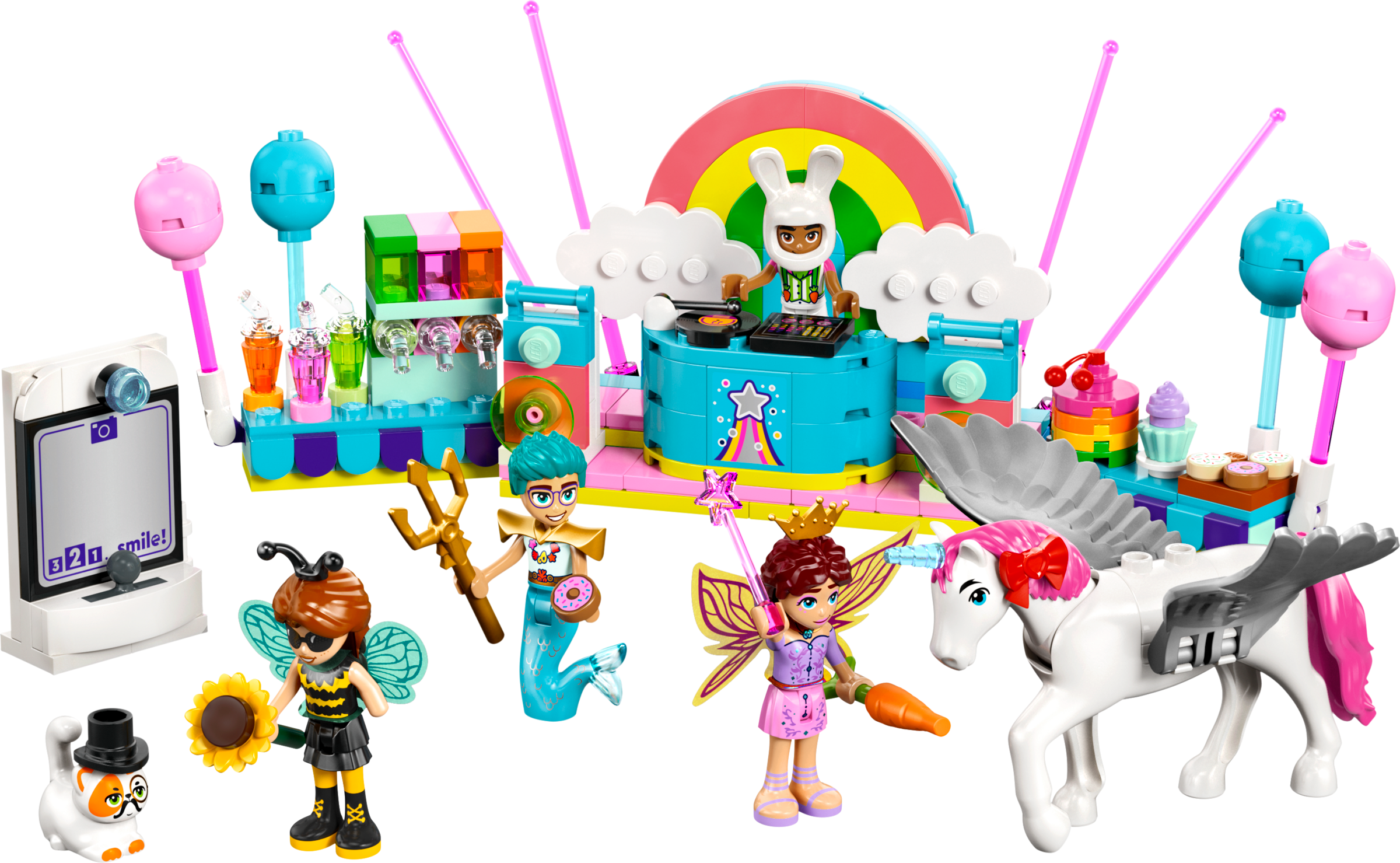 Costume Party with Unicorn & Fairy LEGO Friends set (#42661-1, 2025)