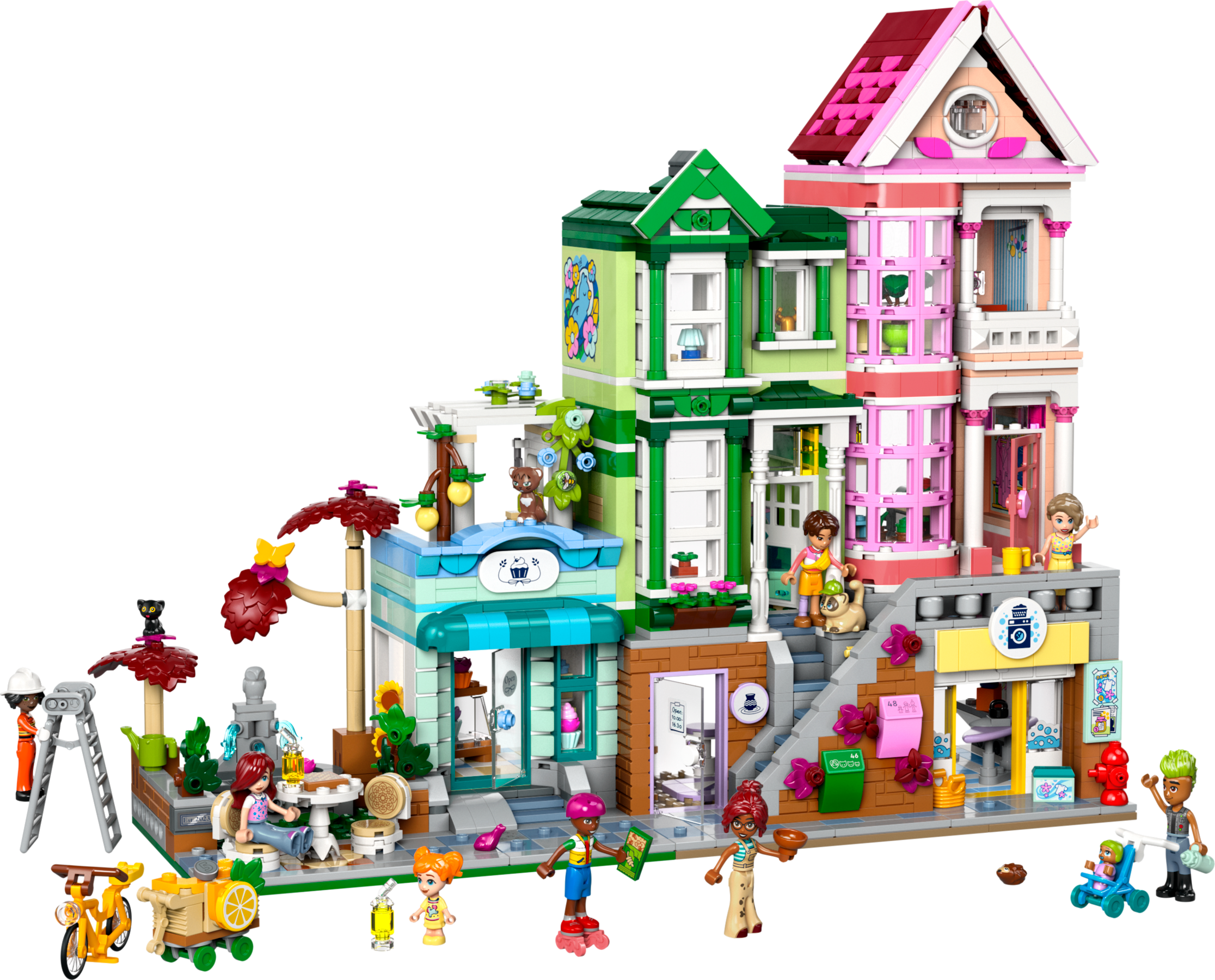 Heartlake City Apartments and Stores LEGO set (#42670-1)