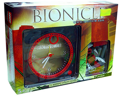Bionicle Toa Hordika Clock LEGO Clocks and Watches set (#4285303-1, 2007)