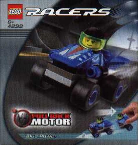 Blue Power LEGO Racers set (#4298-1, 2002)