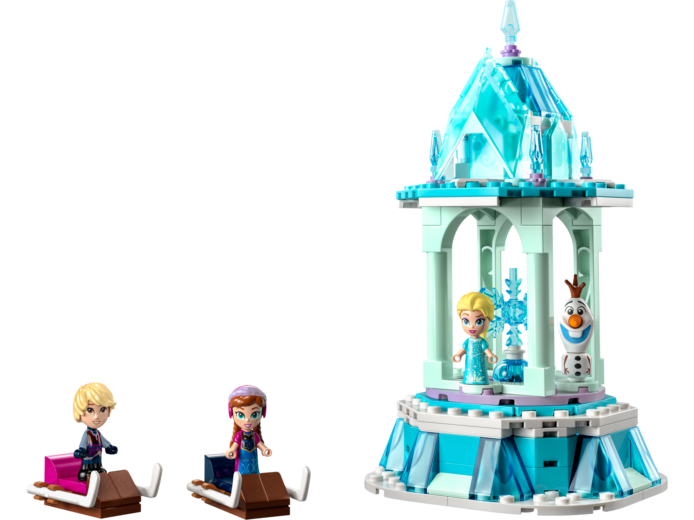 Anna and Elsa's Magical Carousel LEGO set (#43218-1)