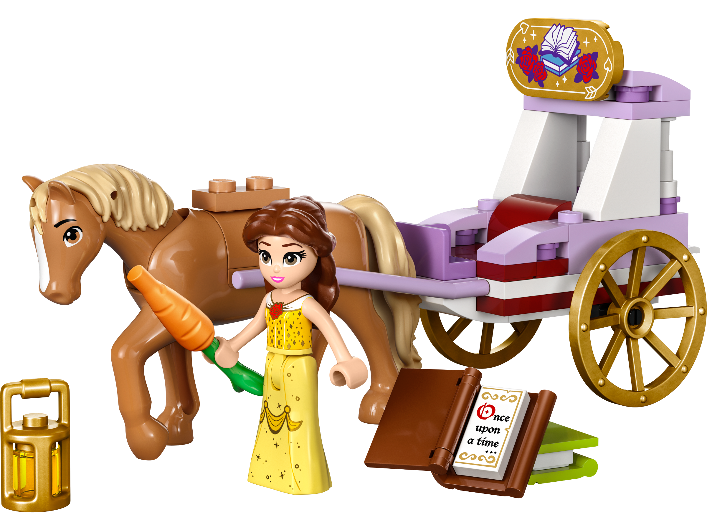 Belle's Storytime Horse Carriage LEGO set (#43233-1)