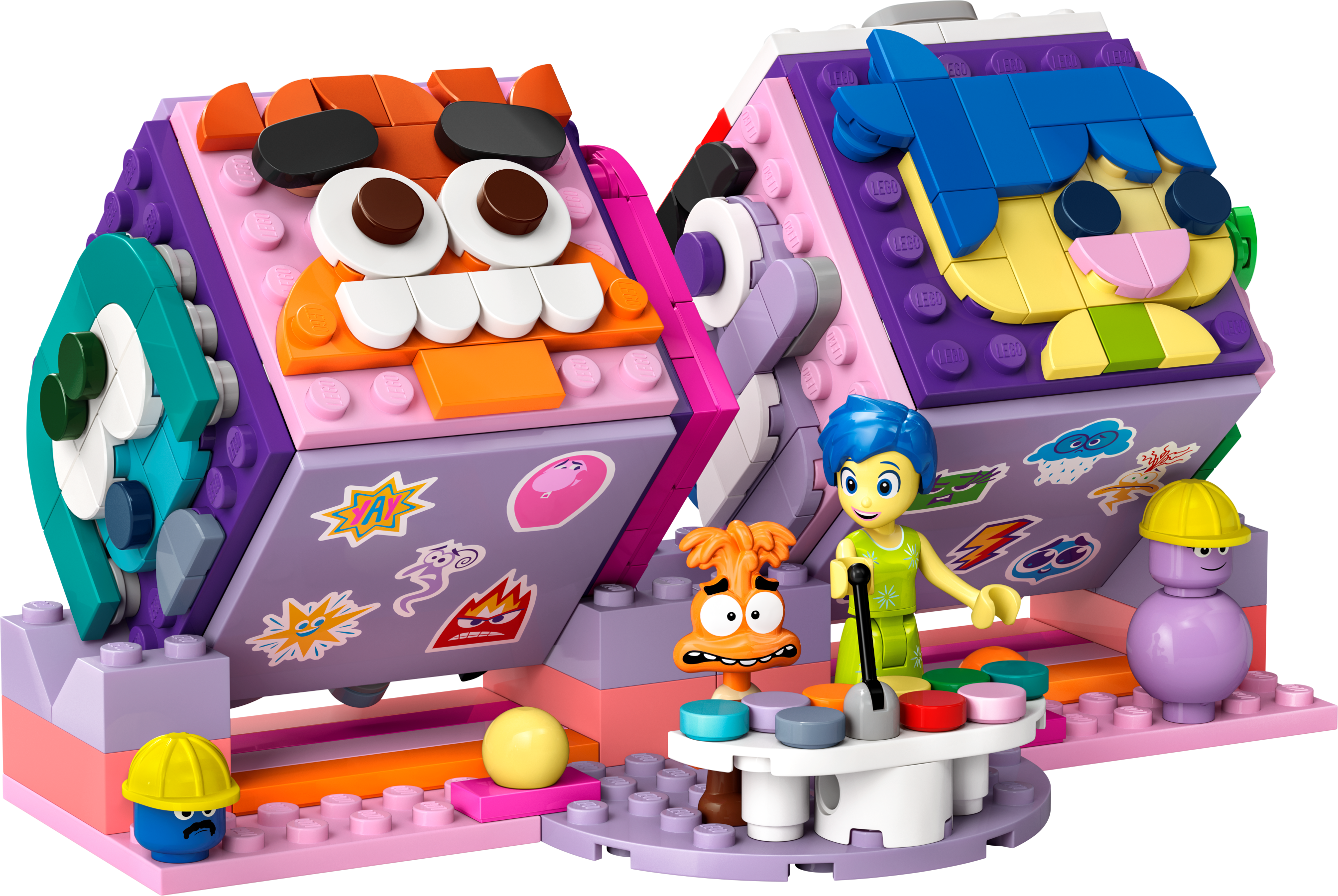 Inside Out 2 Mood Cubes LEGO Disney set (#43248-1, 2024)