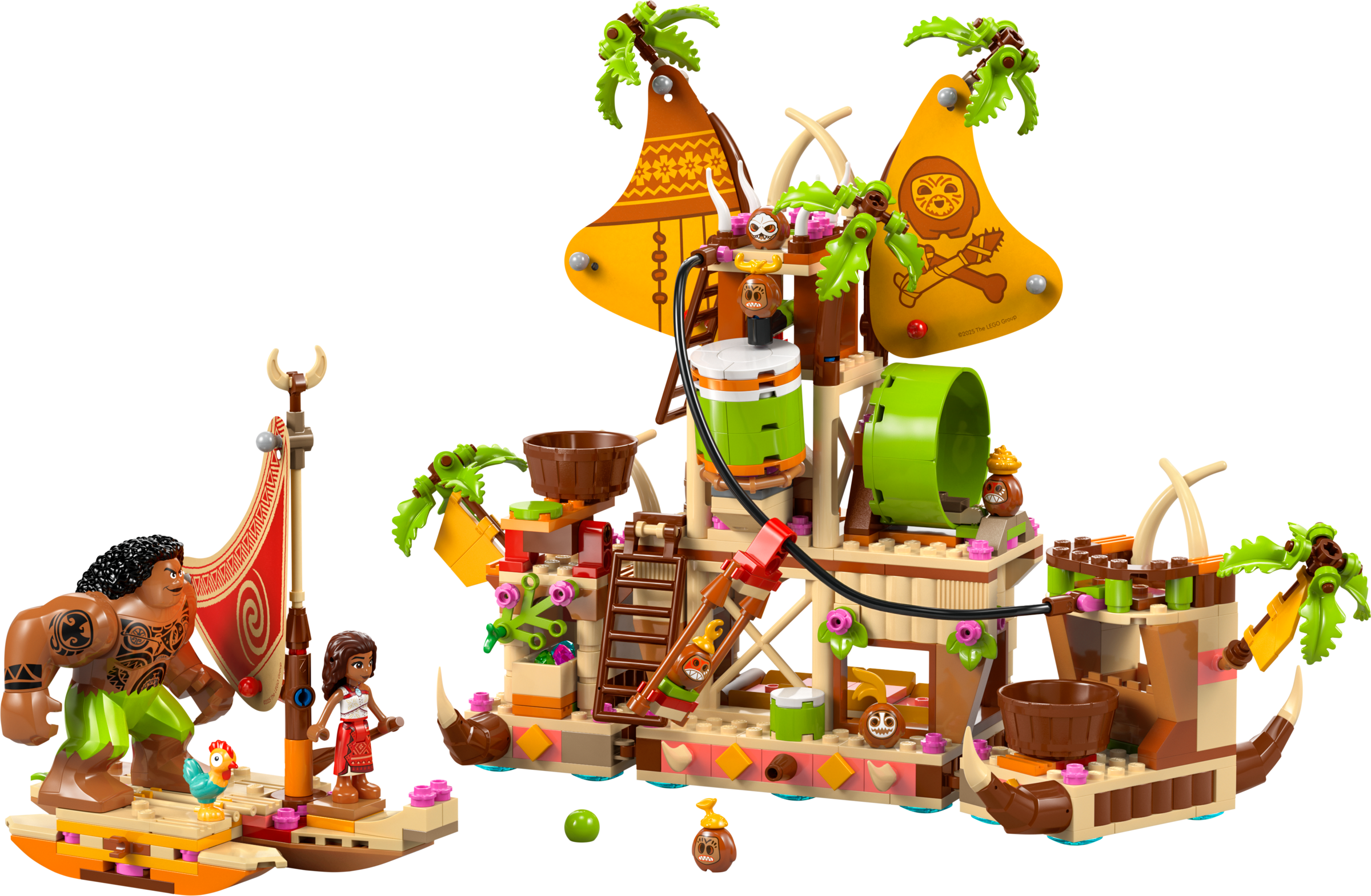 Kakamora Barge LEGO Disney set (#43258-1, 2025)