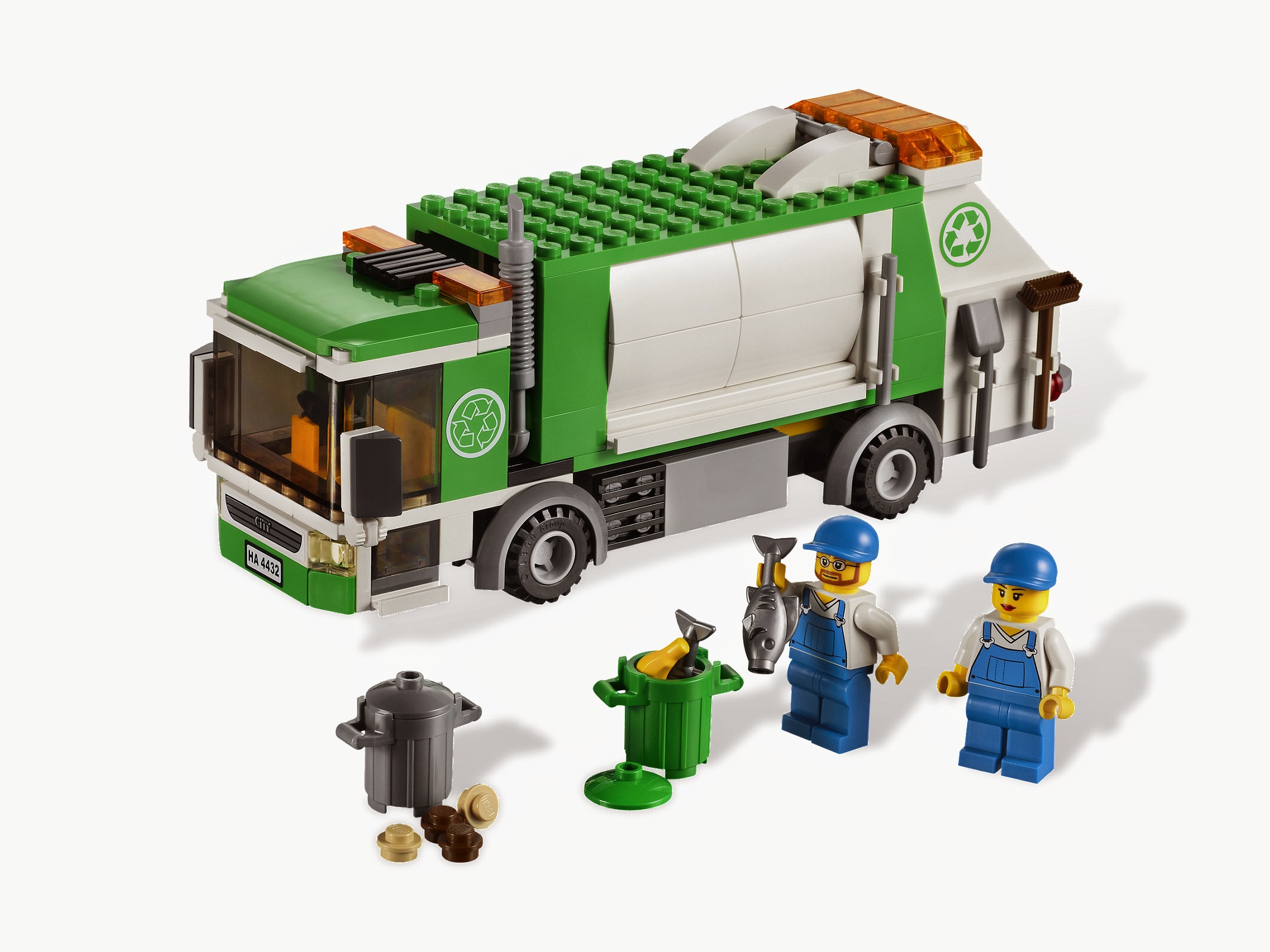 Garbage Truck LEGO set (#4432-1, 2012)