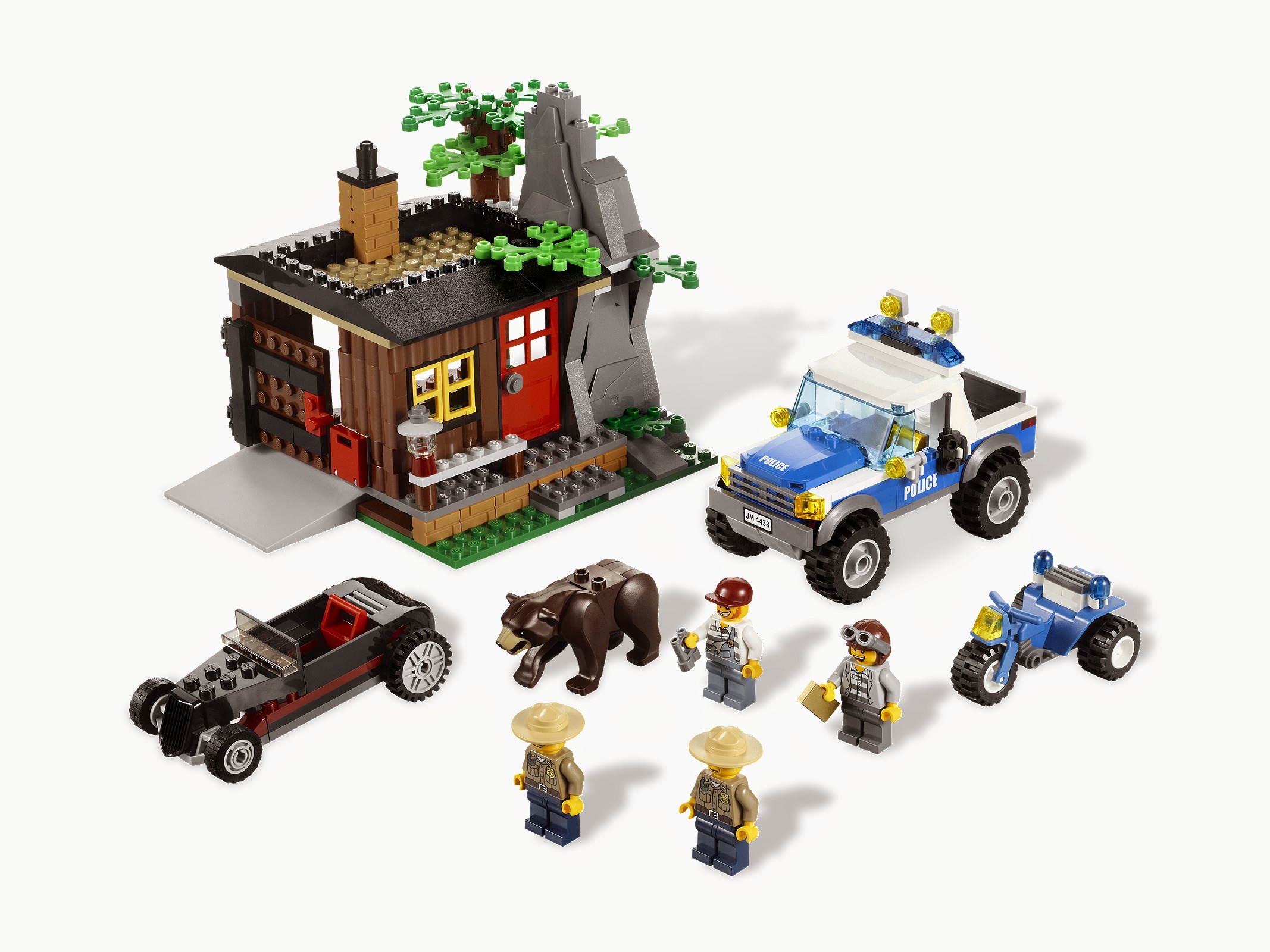 Robbers' Hideout LEGO set (#4438-1, 2012)