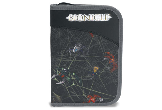 Bionicle Pencil Case with Pencils LEGO Stationery and Office Supplies set (#4499351-1, 2006)