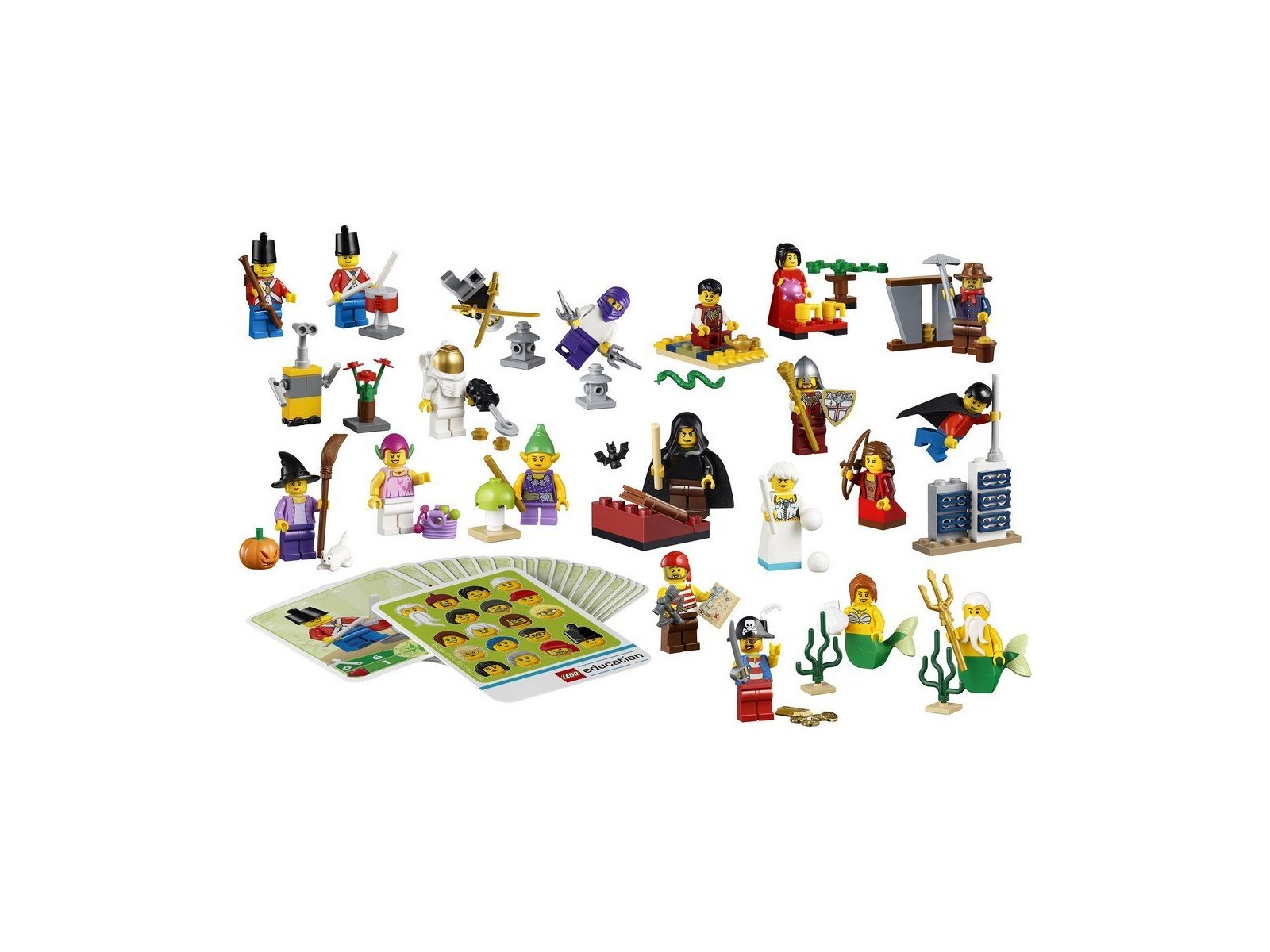 Fantasy Minifigure Set LEGO Educational and Dacta set (#45023-1, 2016)