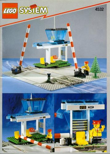 Manual Level Crossing LEGO set (#4532-1)