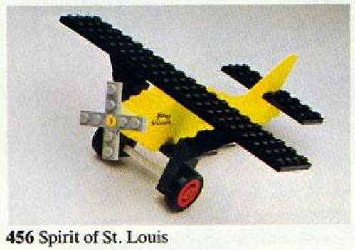 Spirit of St. Louis LEGO set (#456-1)