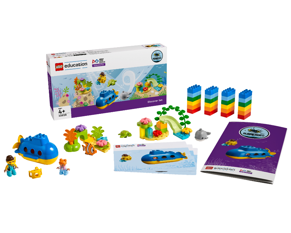 SUBMERGED Discover Set LEGO FIRST LEGO League set (#45828-1, 2024)