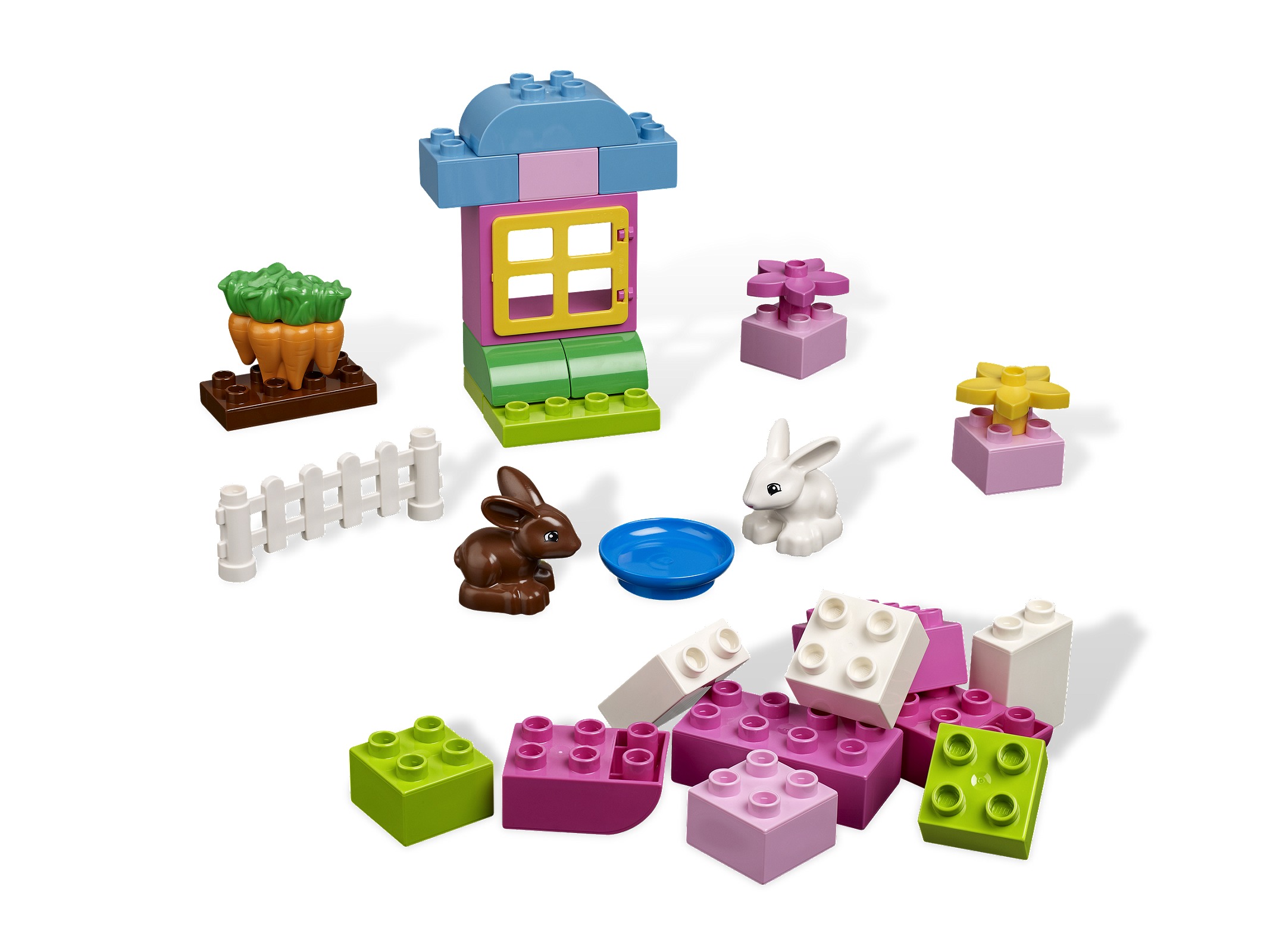 Pink Brick Box LEGO Basic Set set (#4623-1, 2012)