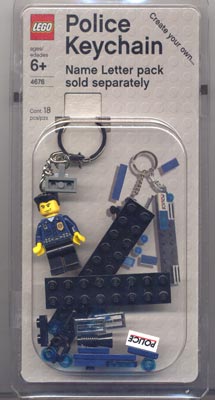 Police Key Chain LEGO set (#4676-1)