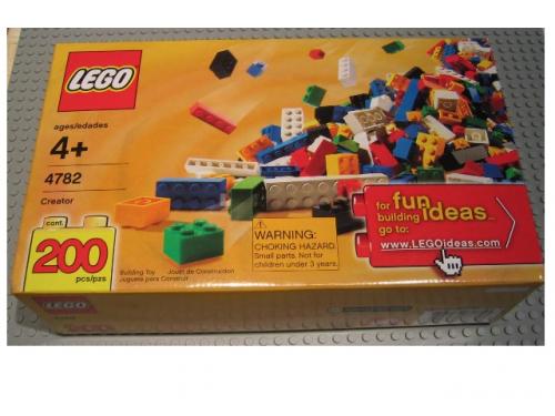 Creator 200 Piece Box of Bricks - Individual Retail Version LEGO Creator set (#4782-2, 2005)