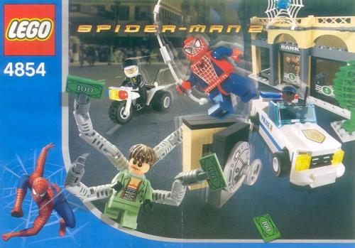 Doc Ock's Bank Robbery LEGO Spider-Man set (#4854-1, 2004)