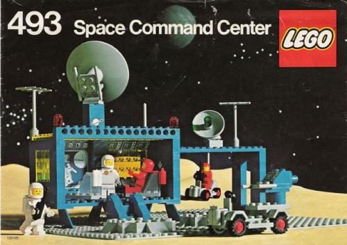 Space Command Center (Flatplate version) LEGO set (#493-1, 1979)