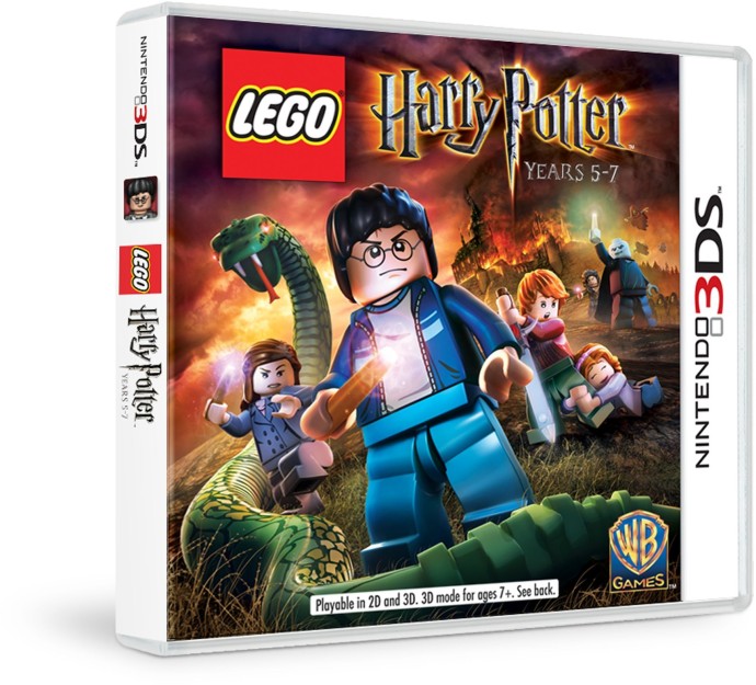 Harry Potter: Years 5-7 - 3DS LEGO Video Games and Accessories set (#5000212-1, 2011)