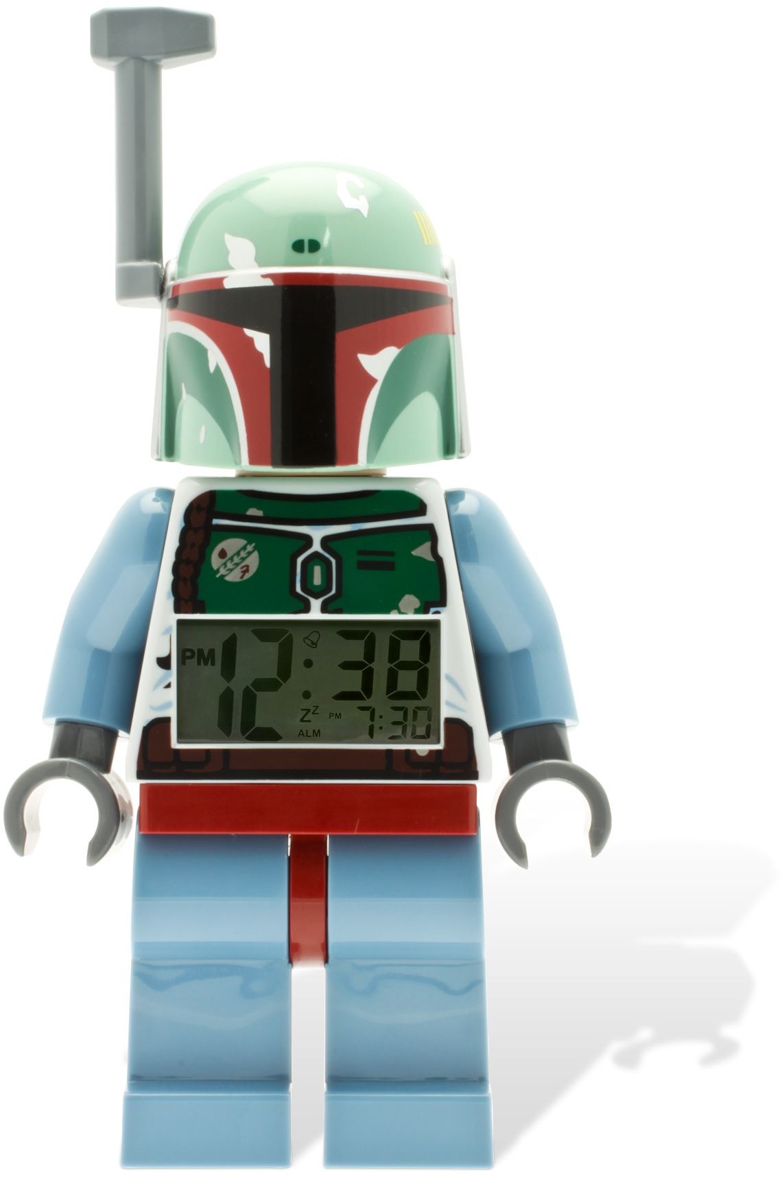 Boba Fett Alarm Clock LEGO Clocks and Watches set (#5000249-1, 2012)