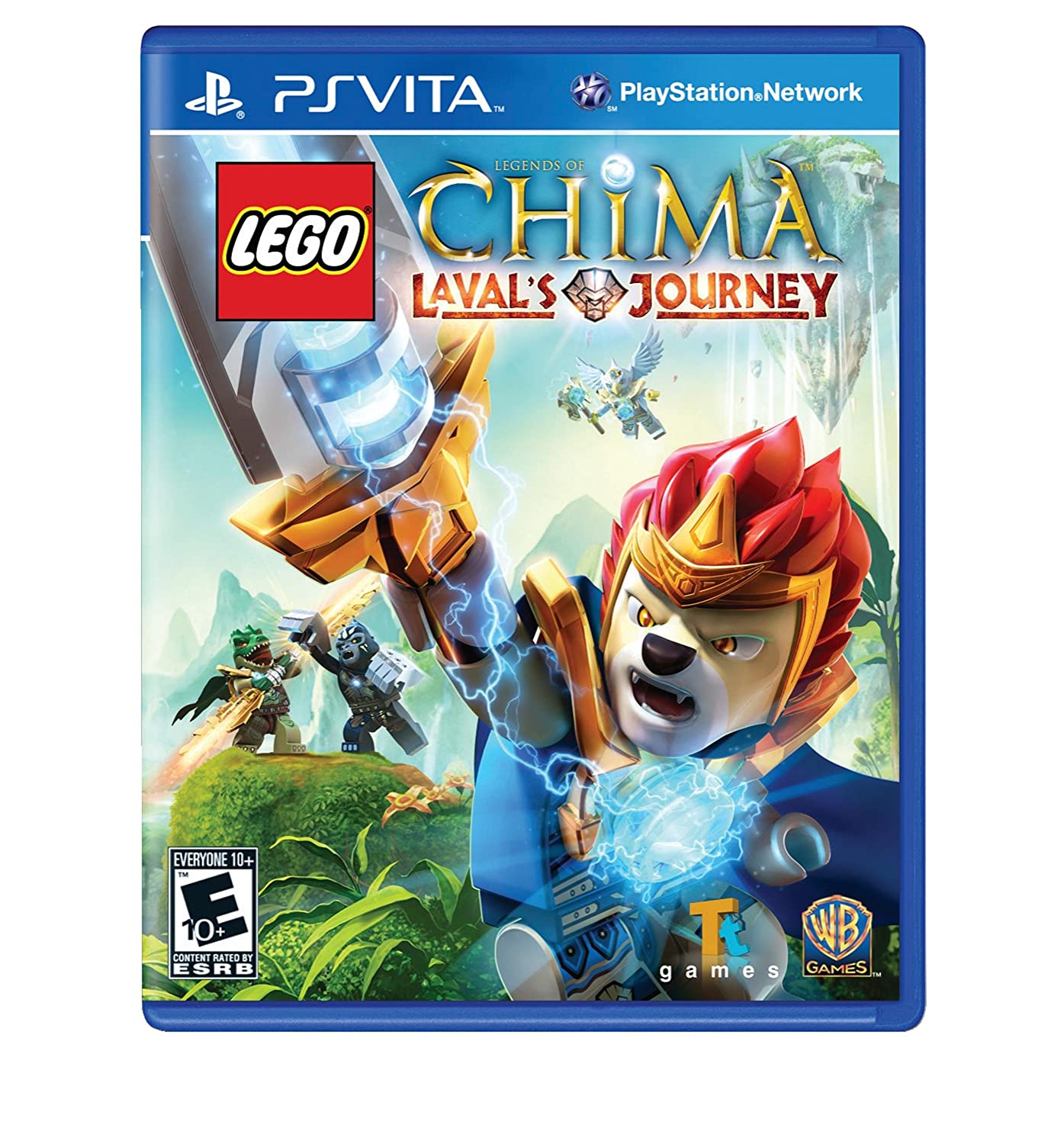 Legends of Chima: Laval's Journey - PS Vita LEGO Video Games and Accessories set (#5002666-1, 2013)